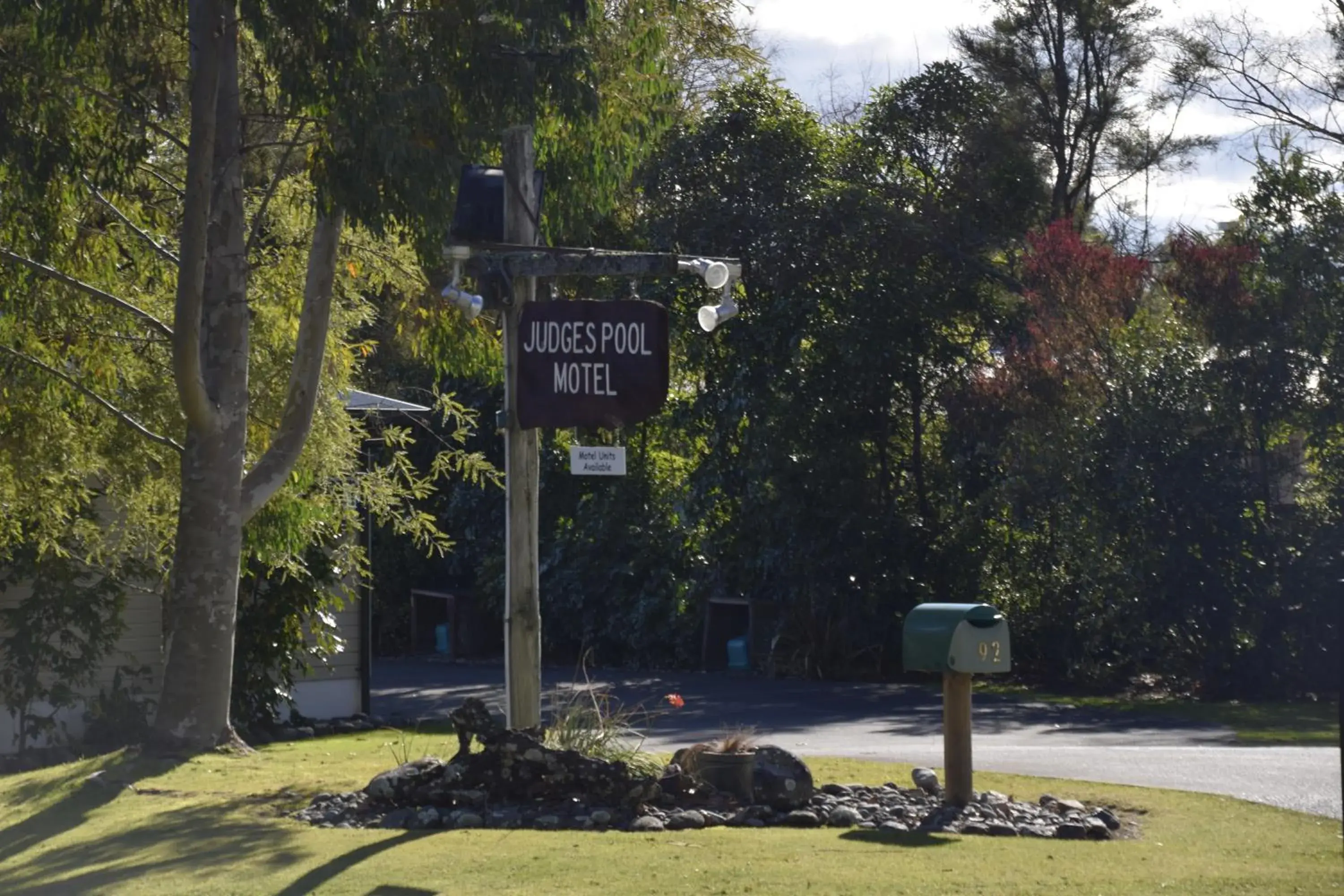 Facade/entrance in Judges Pool Motel Turangi Facade/entrance in Judges Pool Motel Turangi
