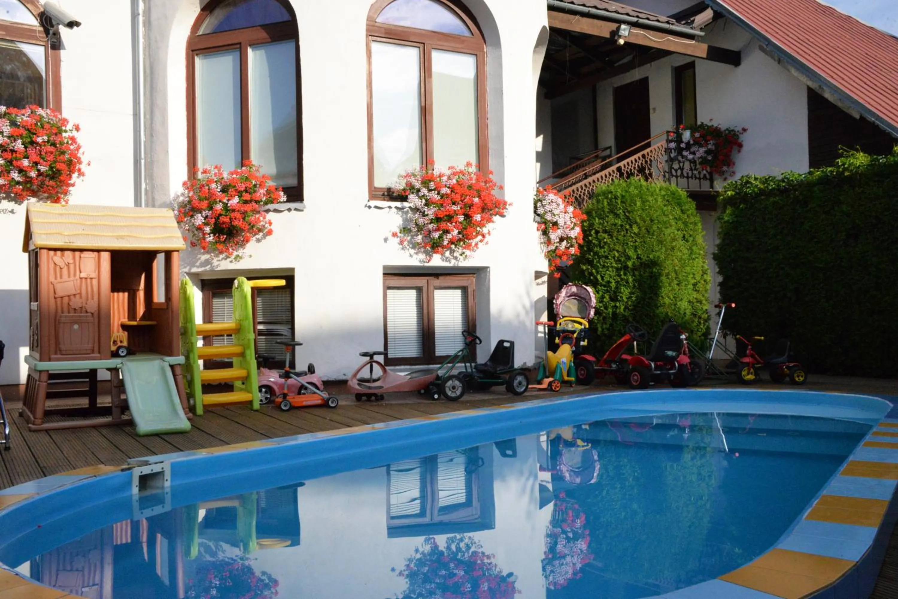 Swimming pool in Po Kastonu & SPA