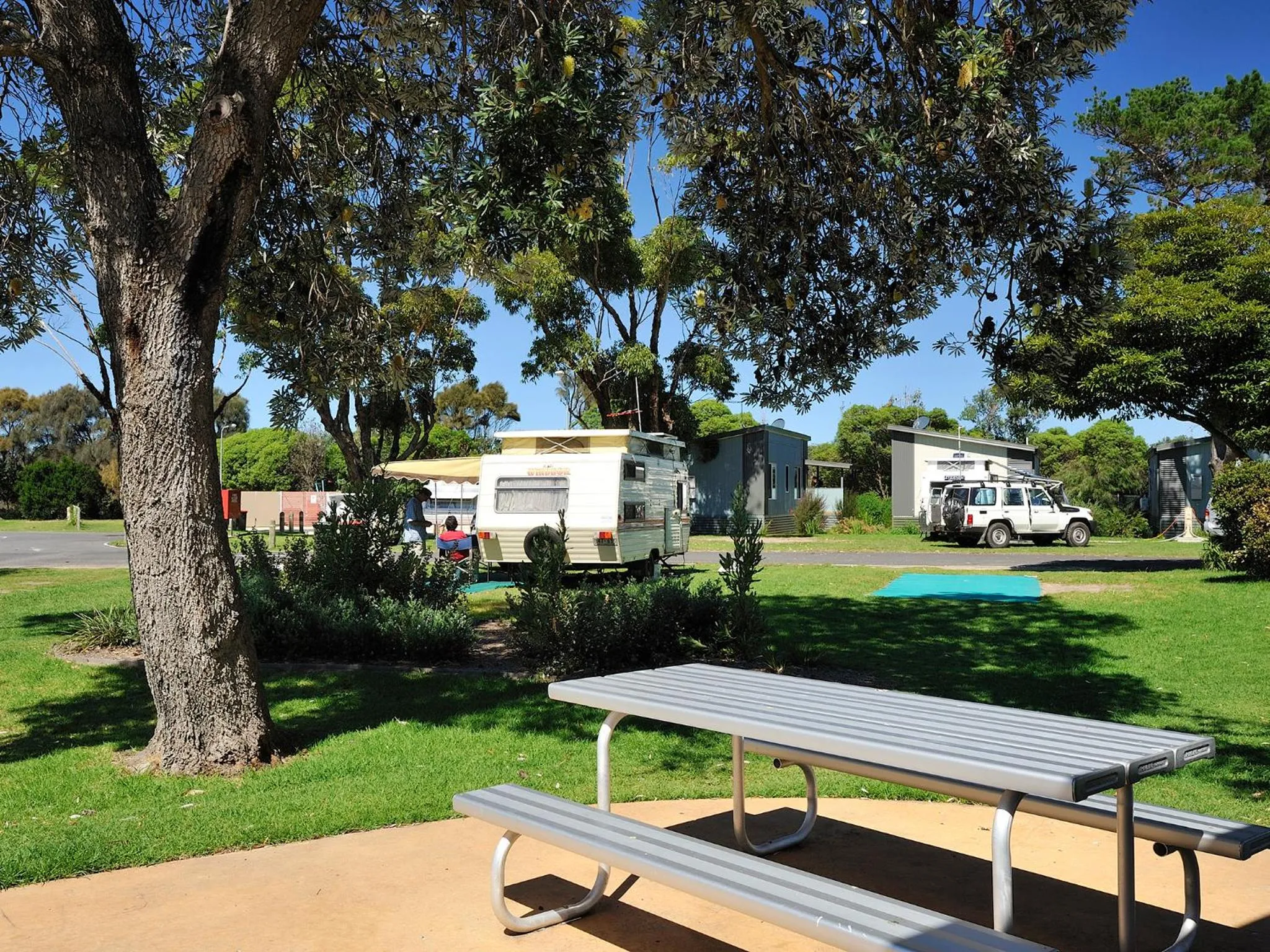 Garden in NRMA Eastern Beach Holiday Park