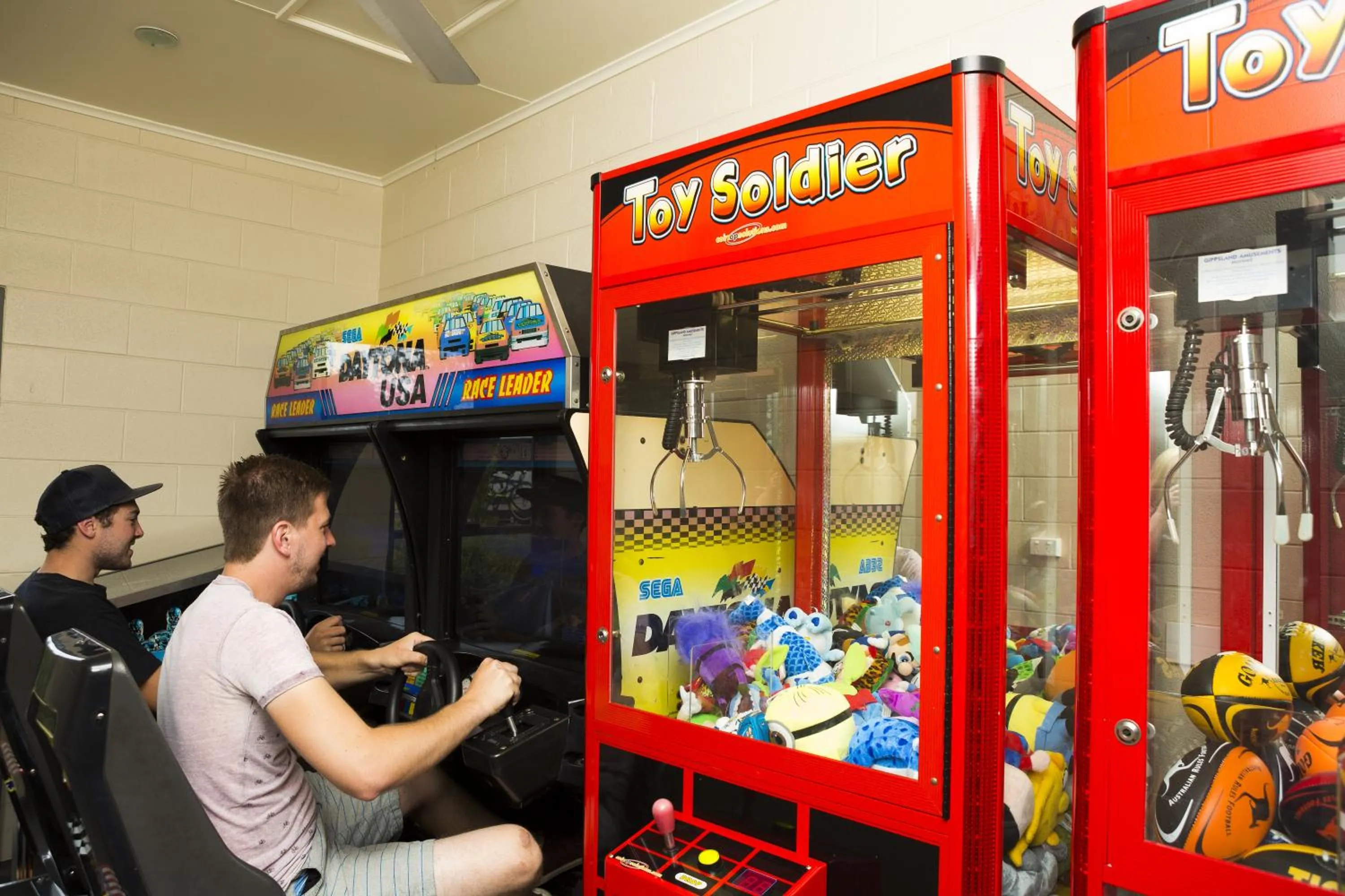 Game Room in NRMA Eastern Beach Holiday Park
