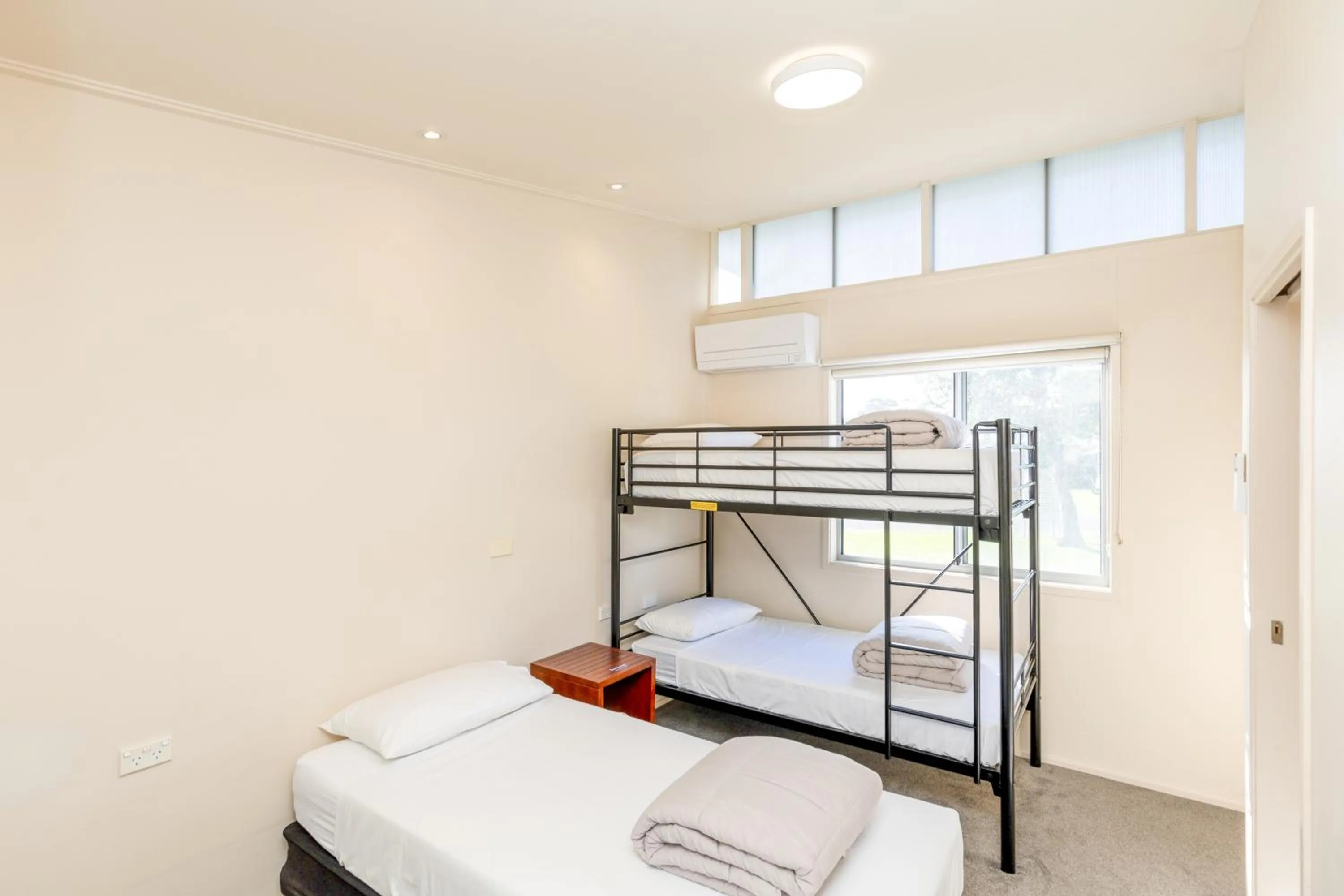 Bed in NRMA Eastern Beach Holiday Park