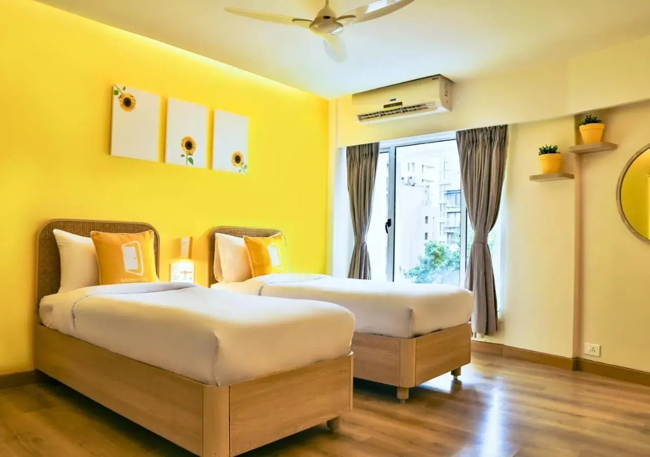 View (from property/room), Bed in Bloom Hotel - Juhu View (from property/room), Bed in Bloom Hotel - Juhu