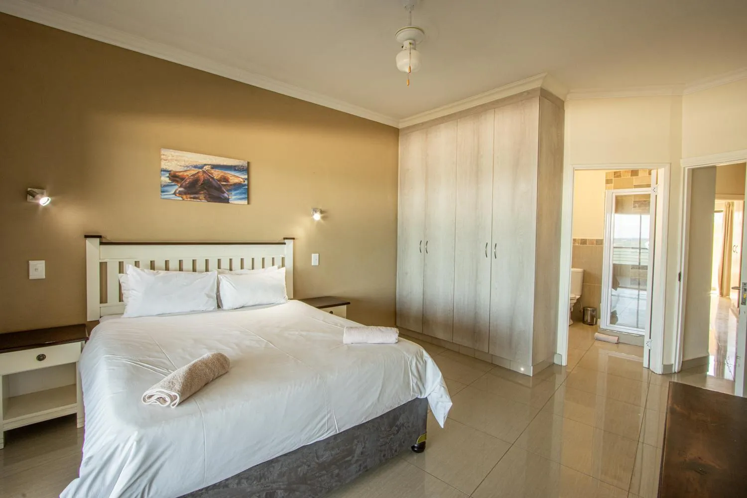 Bed in Saints View Resort Unit 16