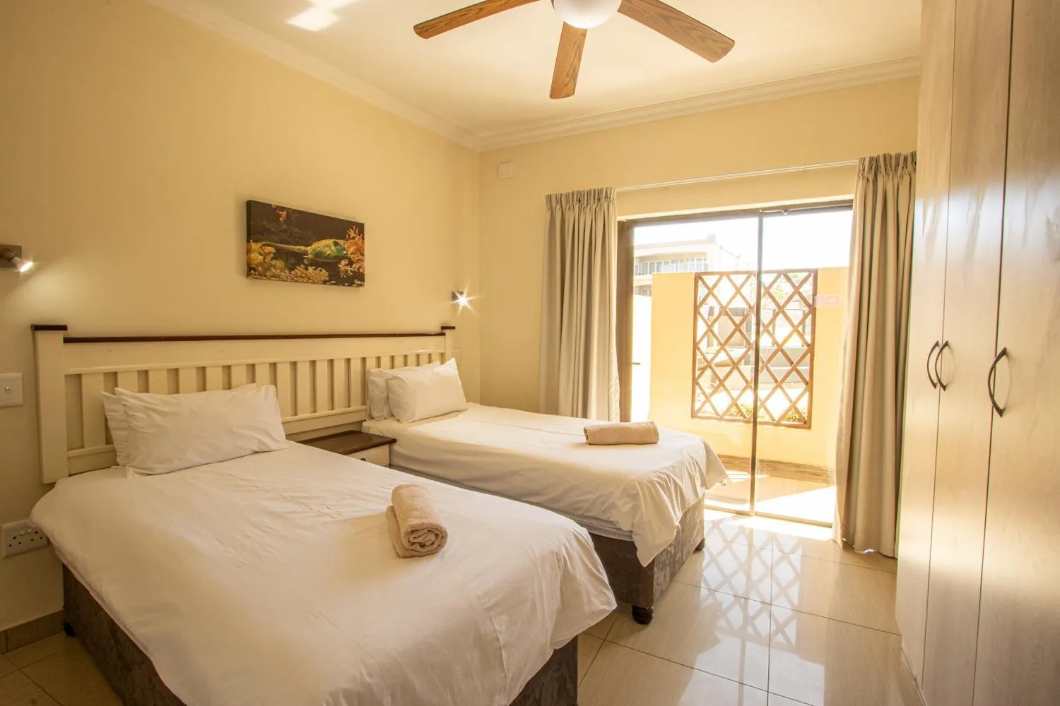 Bed in Saints View Resort Unit 16