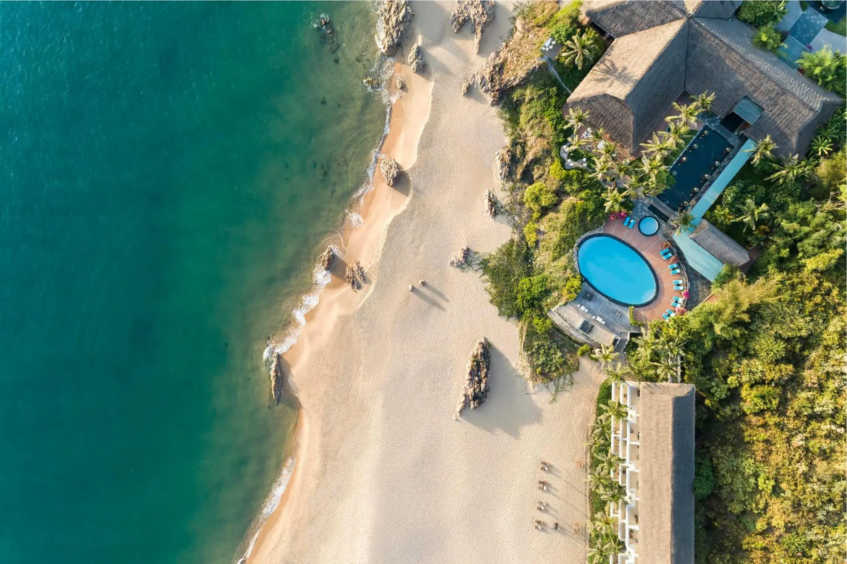 Bird's eye view in Avani Quy Nhon Resort Bird's eye view in Avani Quy Nhon Resort