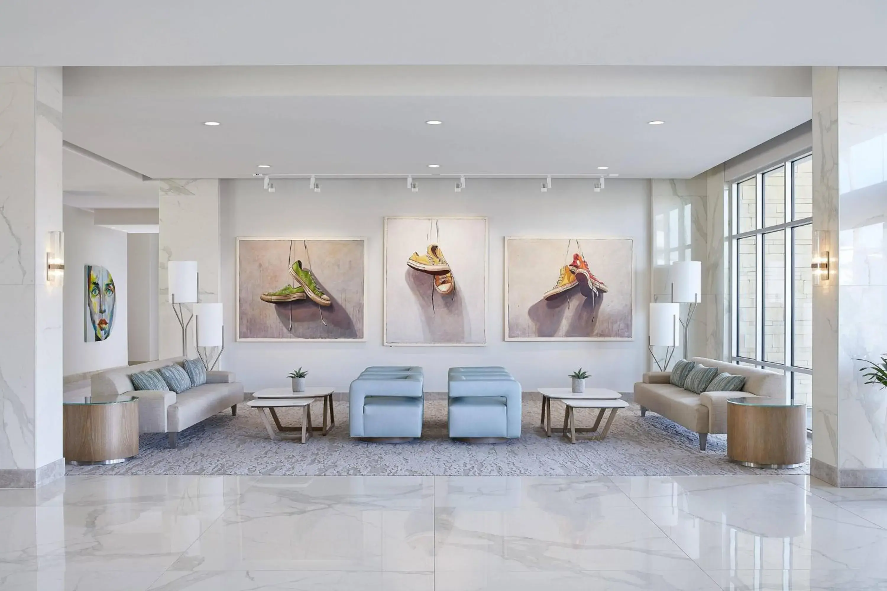Lobby or reception in HOTEL PASEO, Autograph Collection Lobby or reception in HOTEL PASEO, Autograph Collection