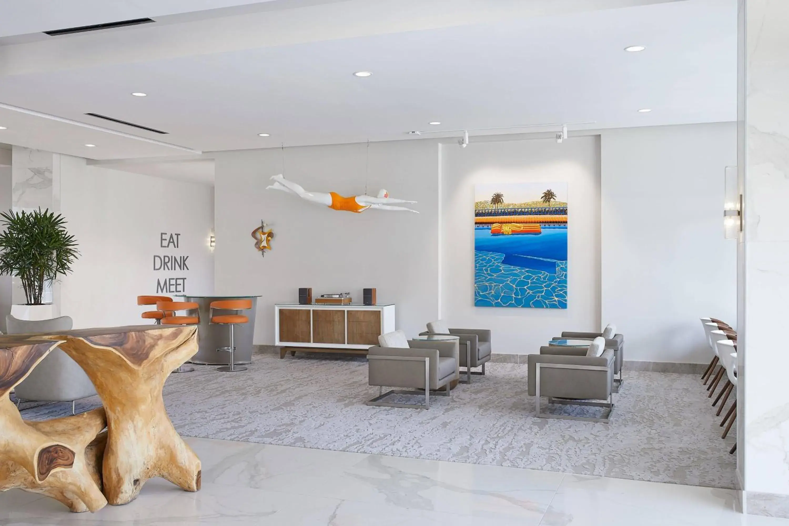 Lobby or reception in HOTEL PASEO, Autograph Collection Lobby or reception in HOTEL PASEO, Autograph Collection