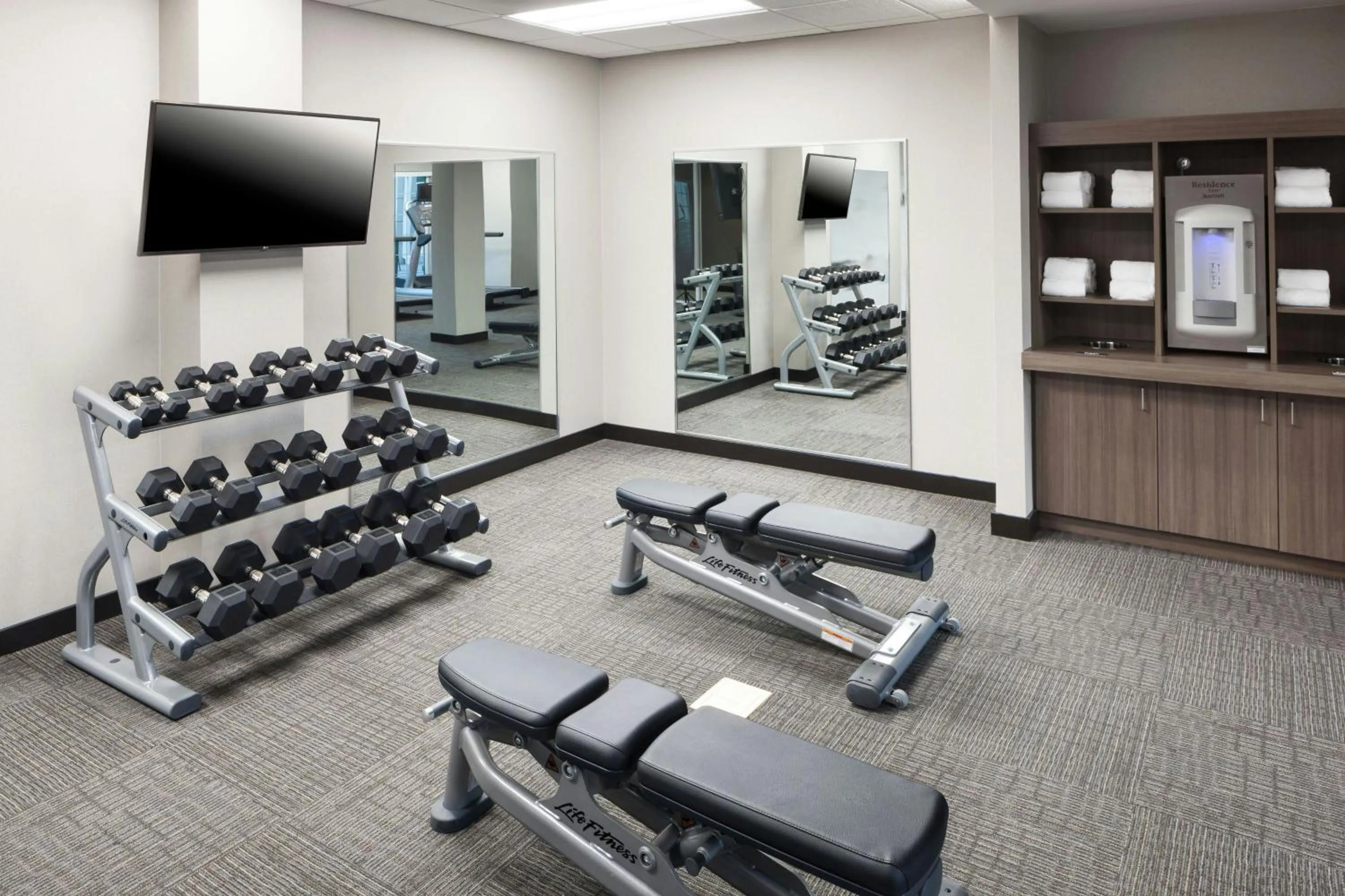 Fitness centre/facilities in Residence Inn by Marriott Near Universal Orlando