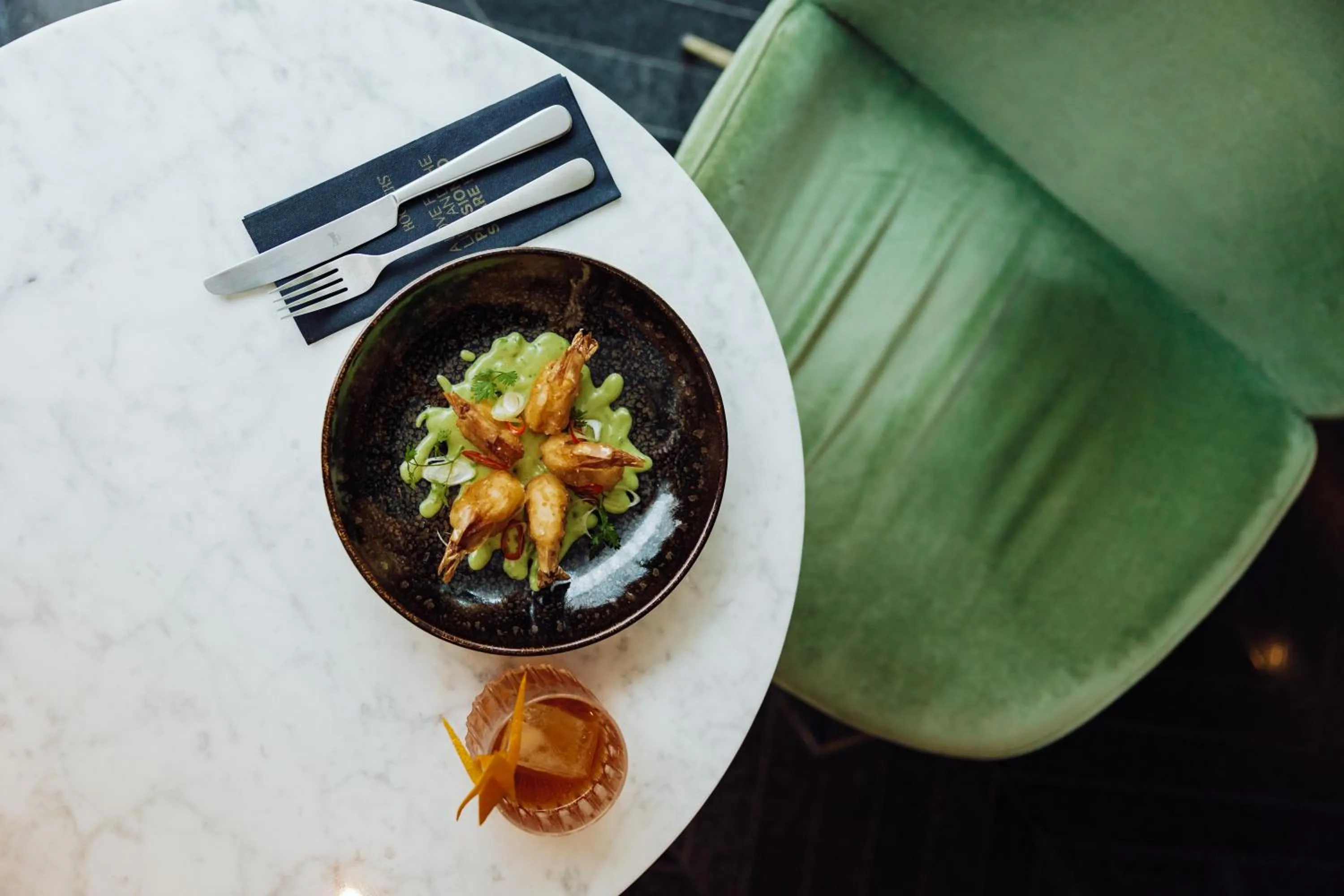 Food in Roomers Munich, Autograph Collection