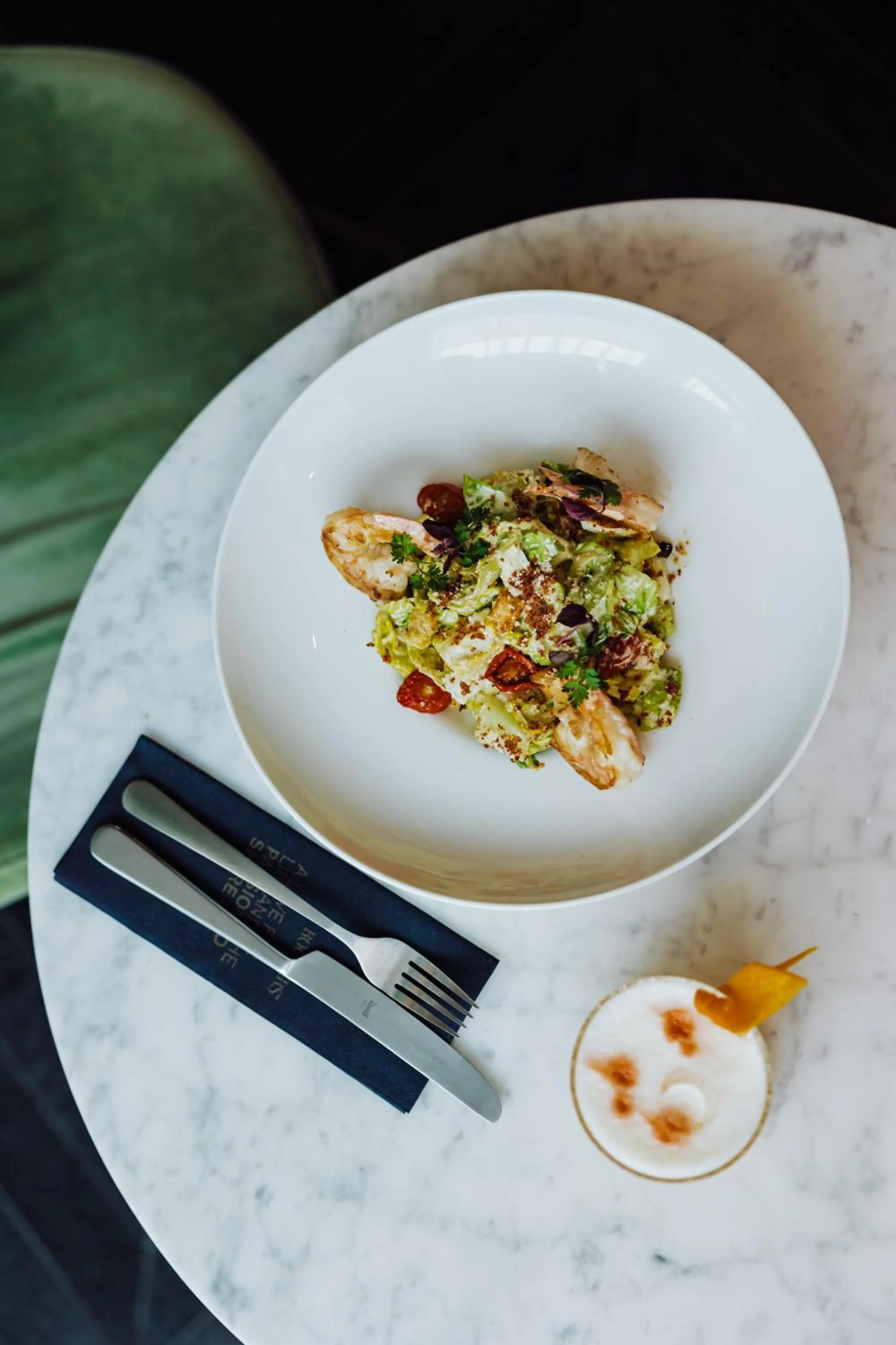 Food in Roomers Munich, Autograph Collection