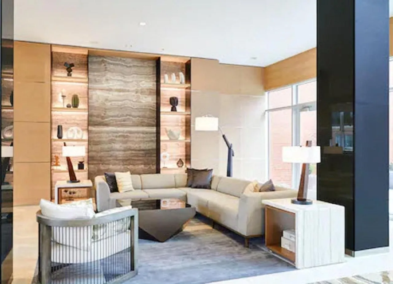 Lobby or reception in AC Hotel by Marriott Oklahoma City Bricktown