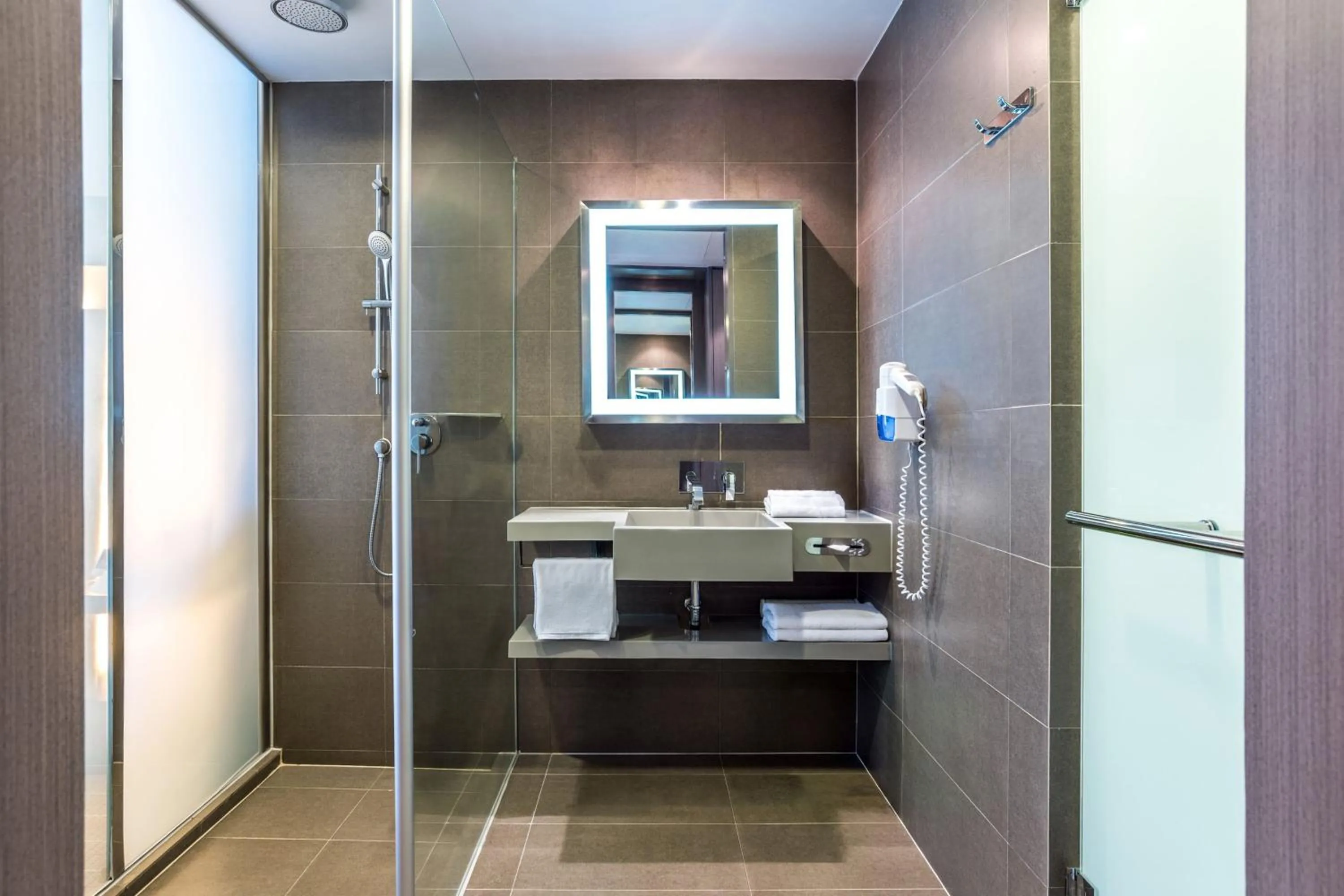 Bathroom in Four Points by Sheraton Bangkok Ploenchit Sukhumvit