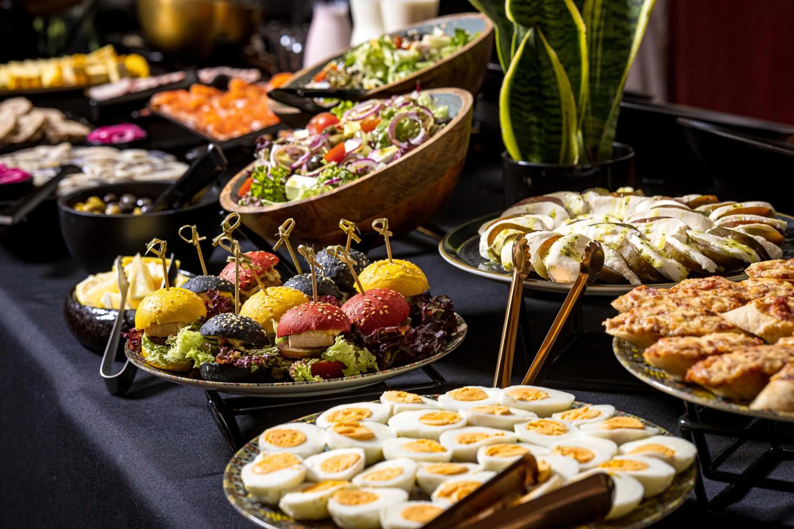 Breakfast in Senoji Hansa Hotel