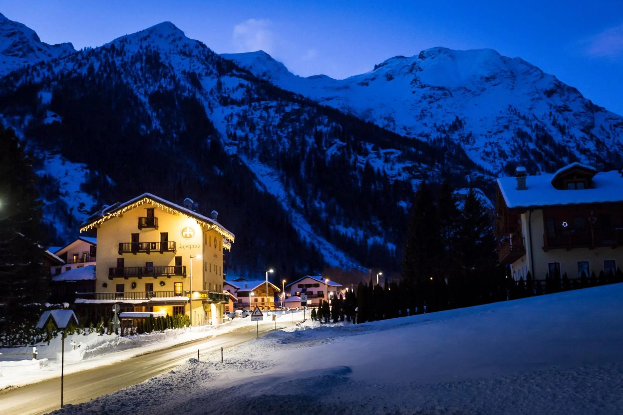 Property building in Hotel Lyshaus