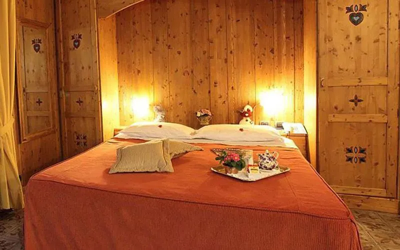 Bed in Hotel Lyshaus