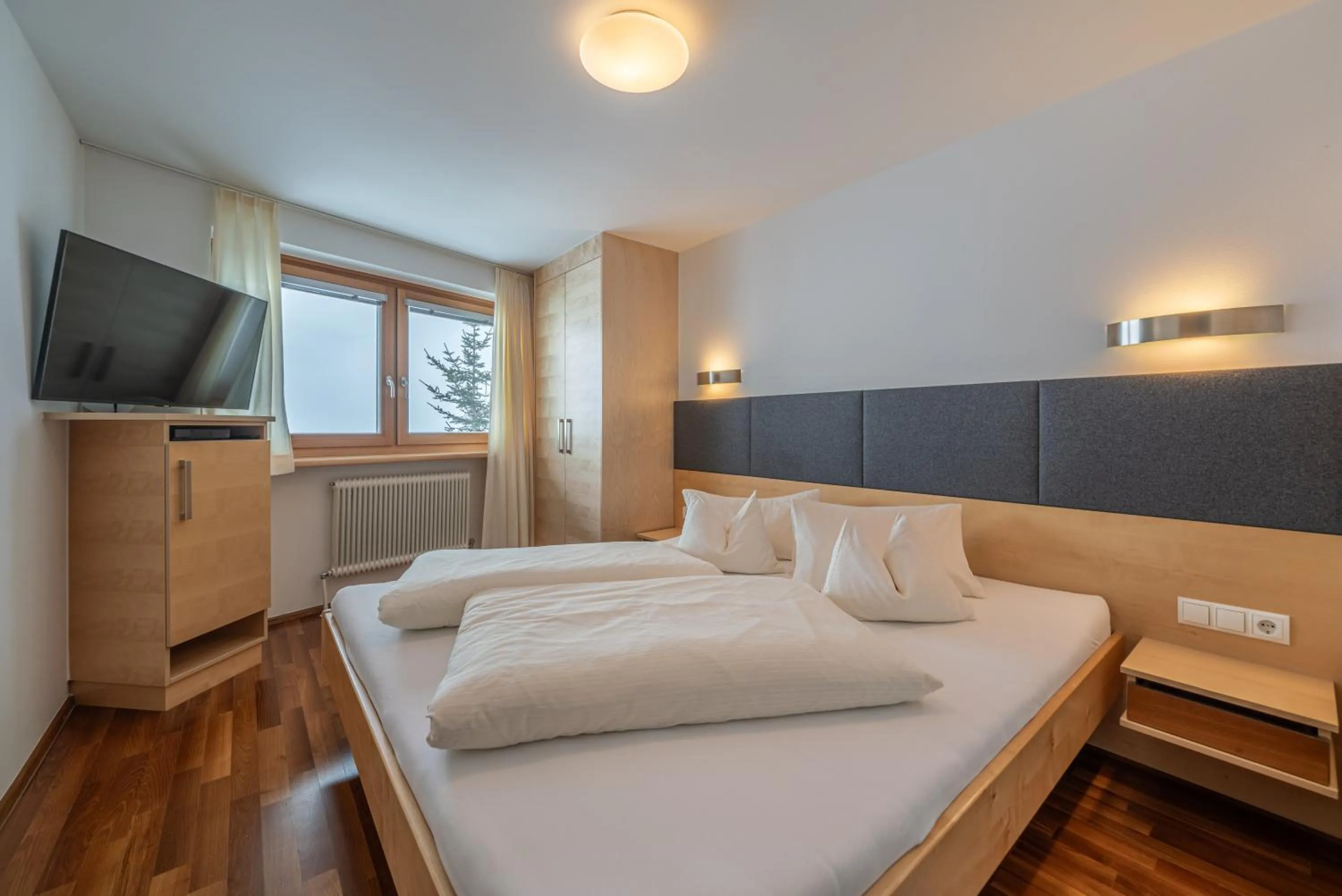 Bed in Hotel Hochsölden