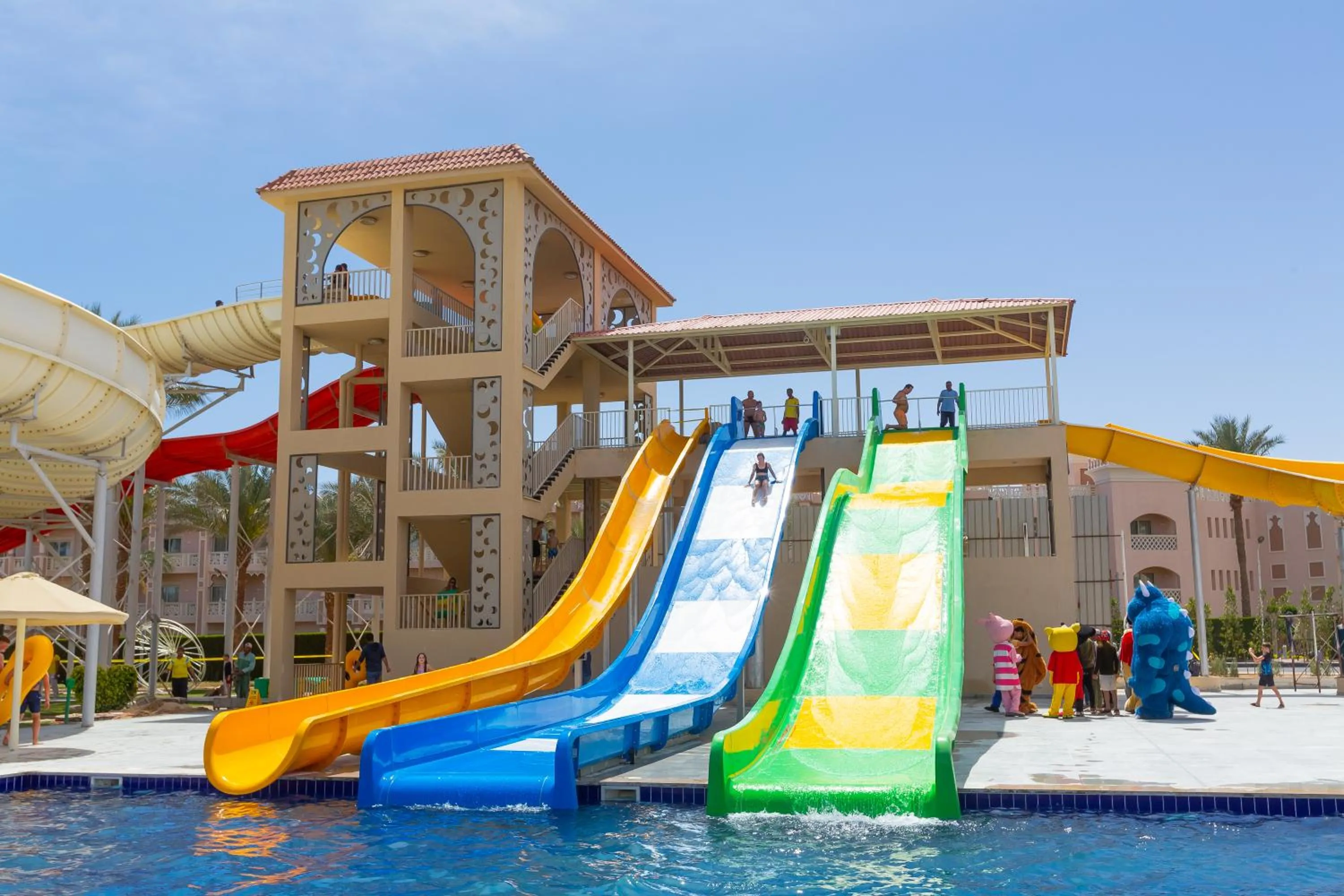 Aqua park in Beach Albatros Aqua Park - Hurghada