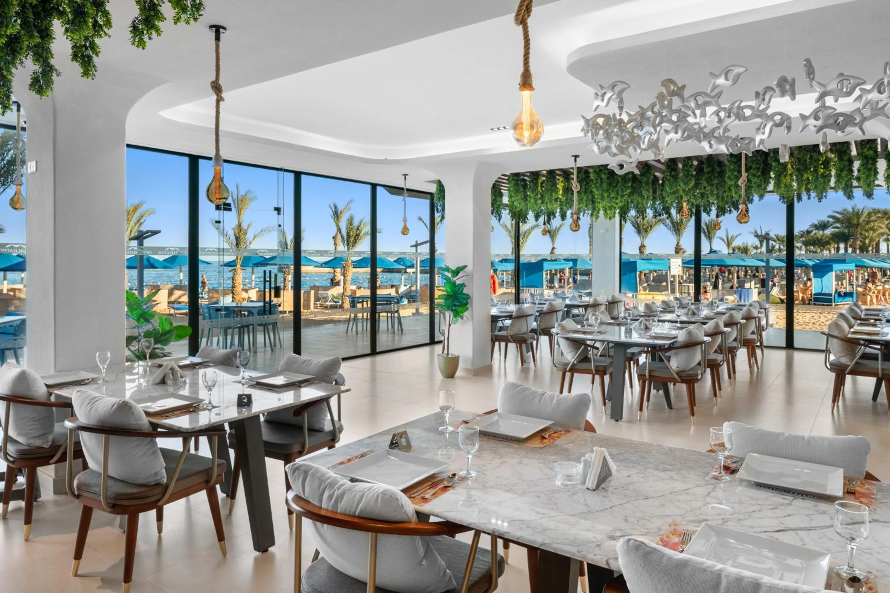 Restaurant/places to eat in Beach Albatros Aqua Park - Hurghada