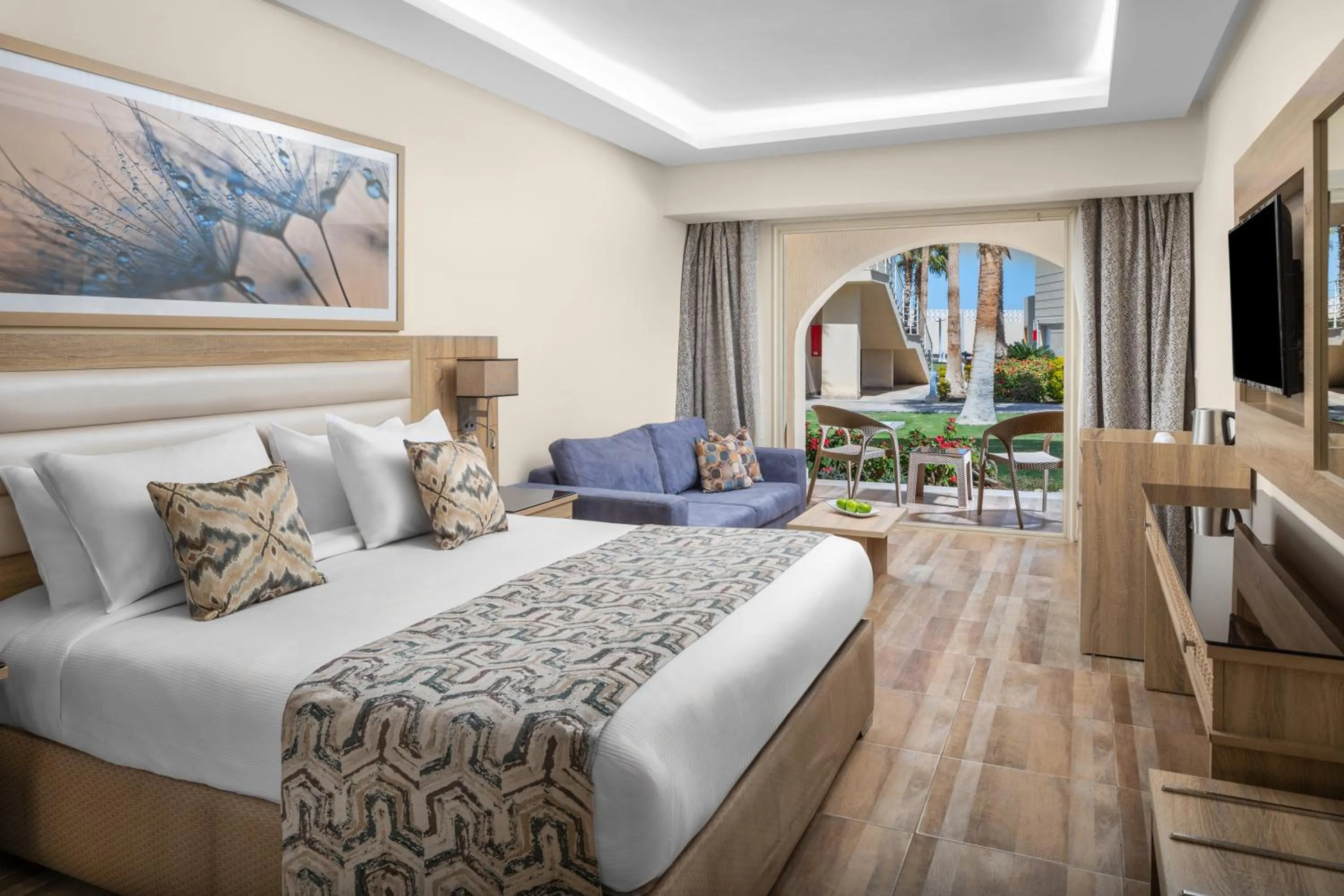 Bed in Beach Albatros Aqua Park - Hurghada