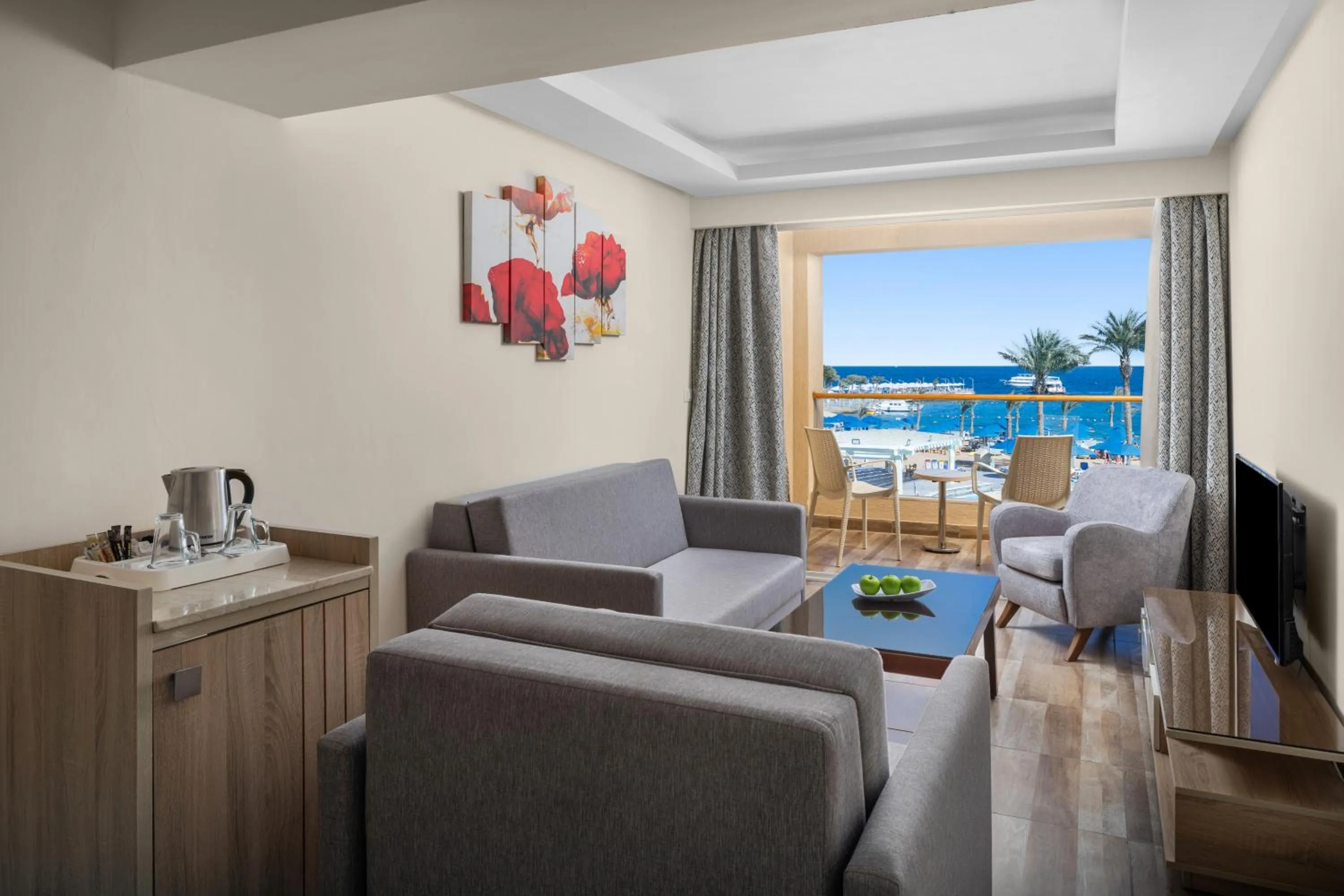 Sea view in Beach Albatros Aqua Park - Hurghada