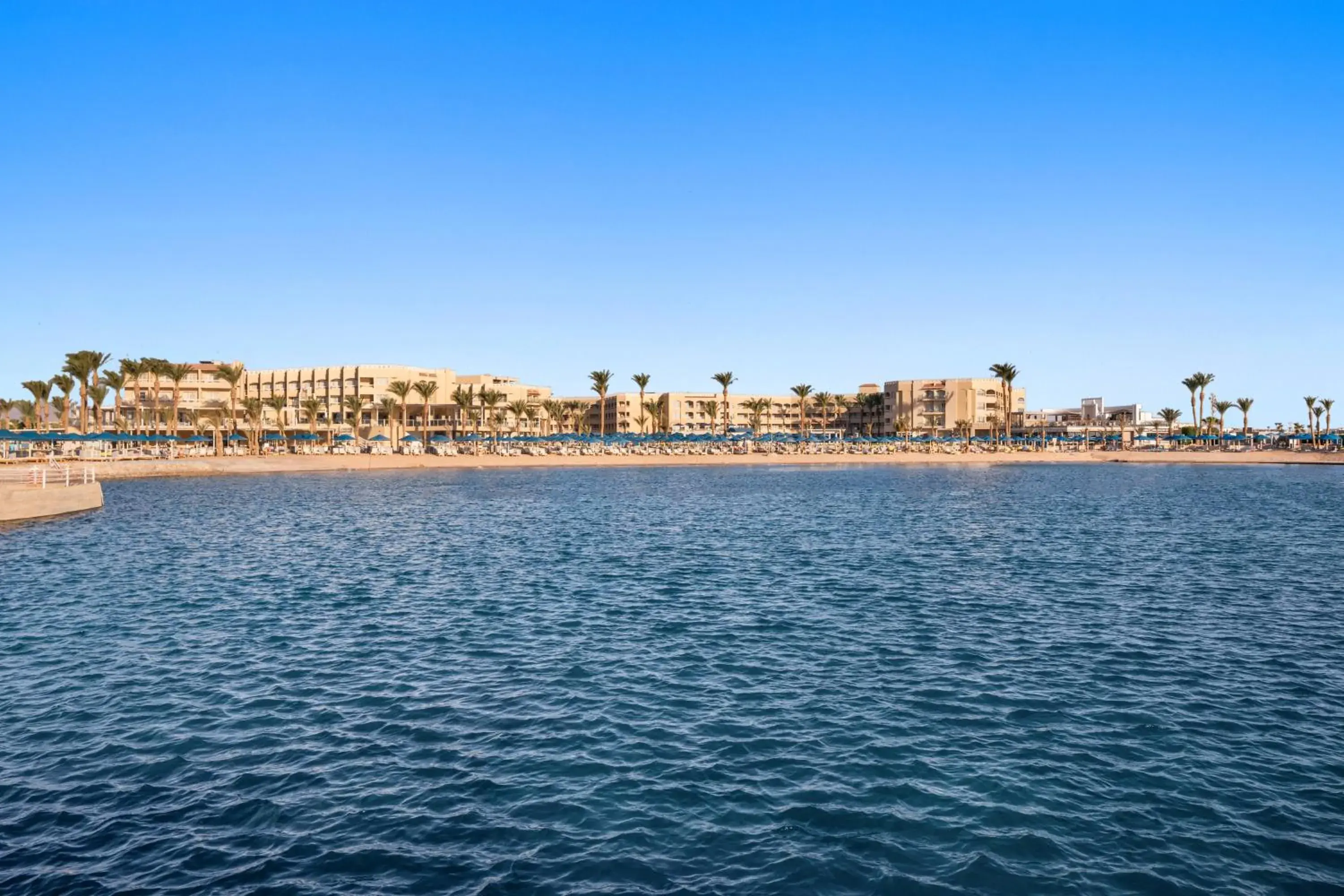 Sea view in Beach Albatros Aqua Park - Hurghada Sea view in Beach Albatros Aqua Park - Hurghada