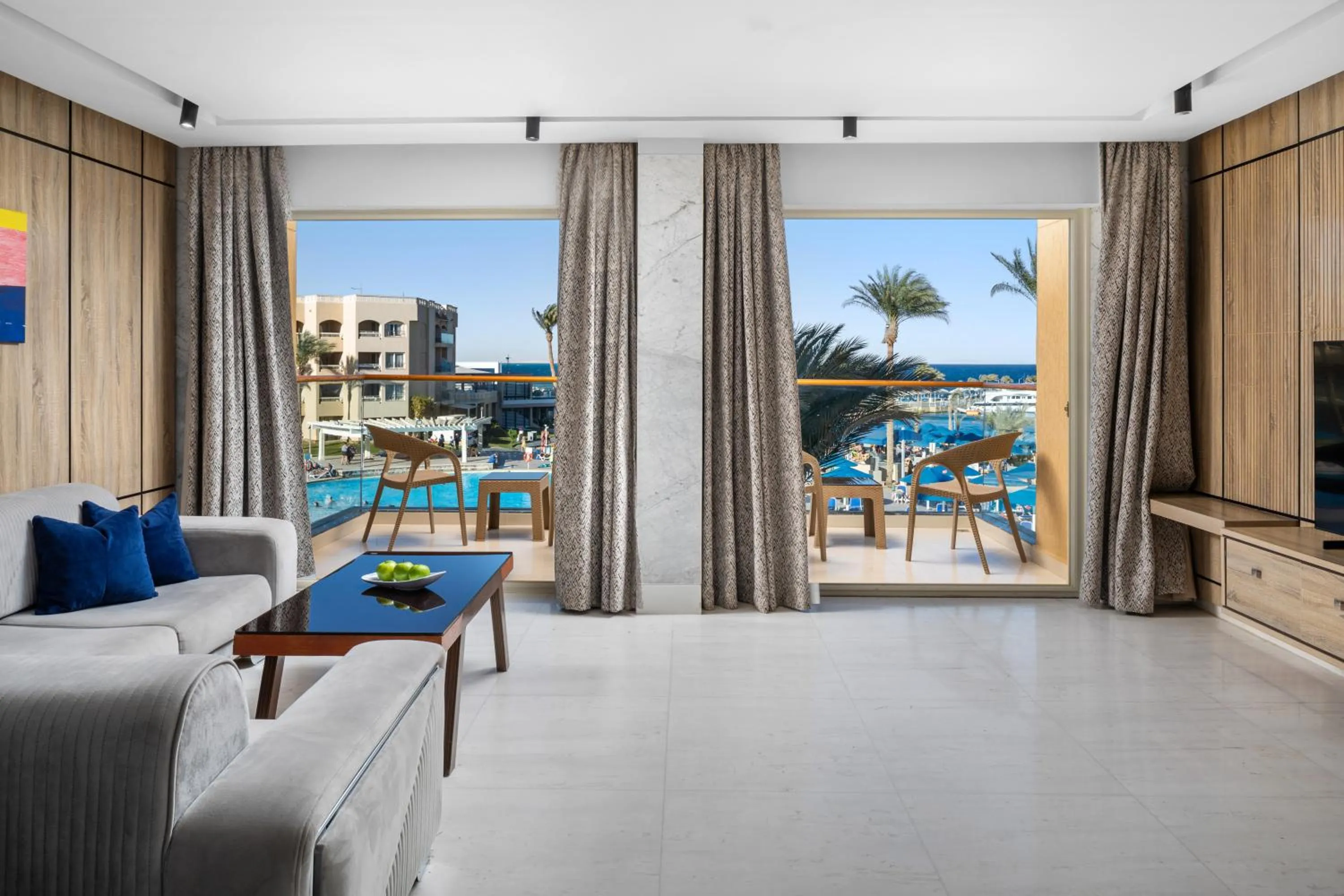 Sea view in Beach Albatros Aqua Park - Hurghada