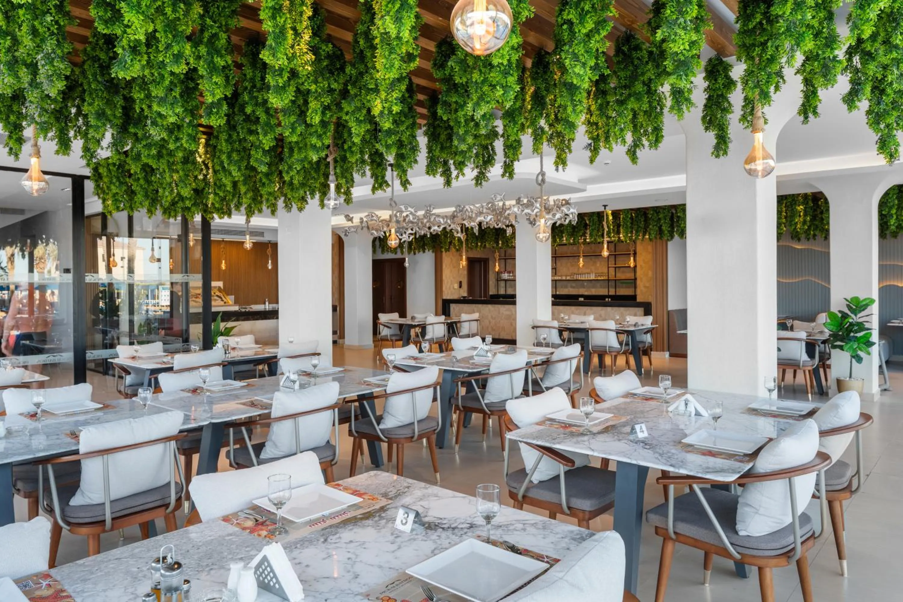 Restaurant/places to eat in Beach Albatros Aqua Park - Hurghada