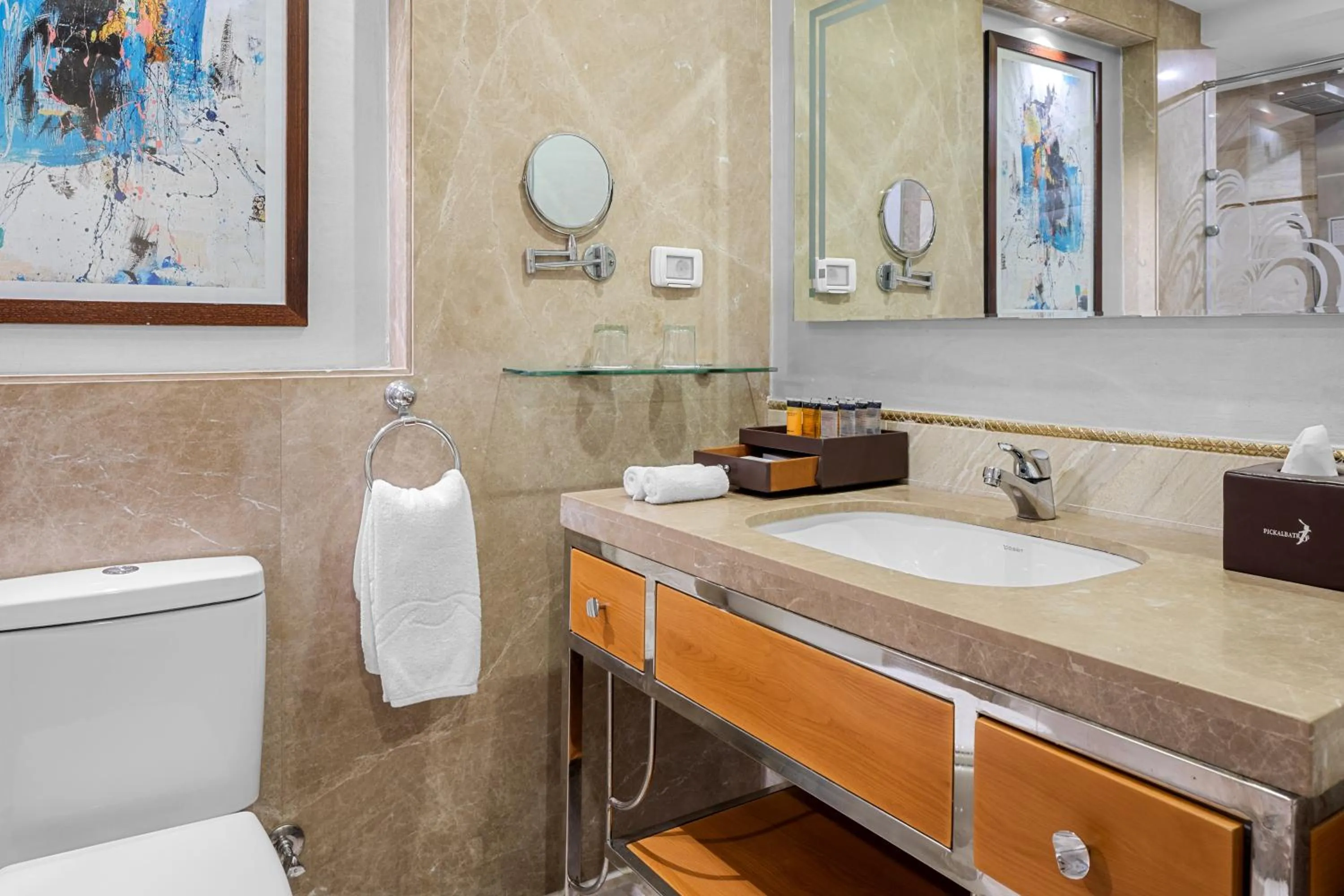 Bathroom in Beach Albatros Aqua Park - Hurghada