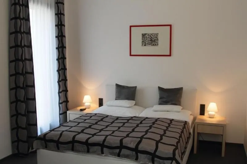 Bed in Hotel Arkadia