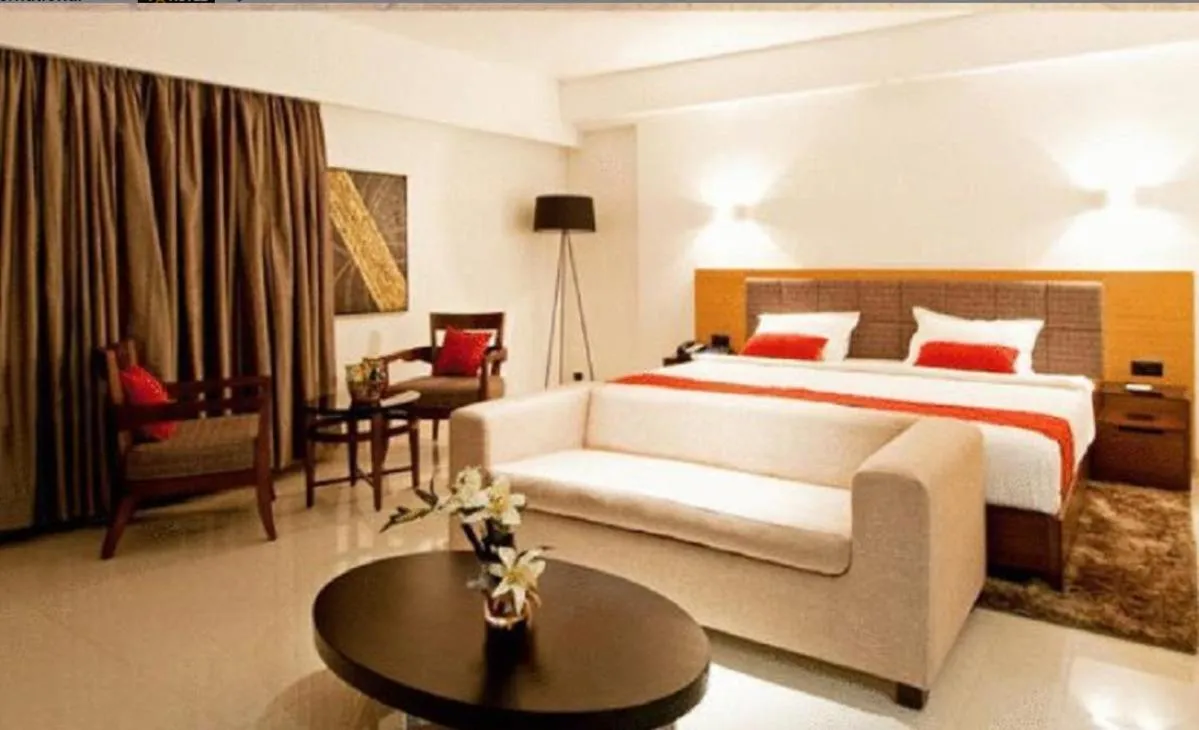Bed in Hotel Suba International Sahar Road Mumbai