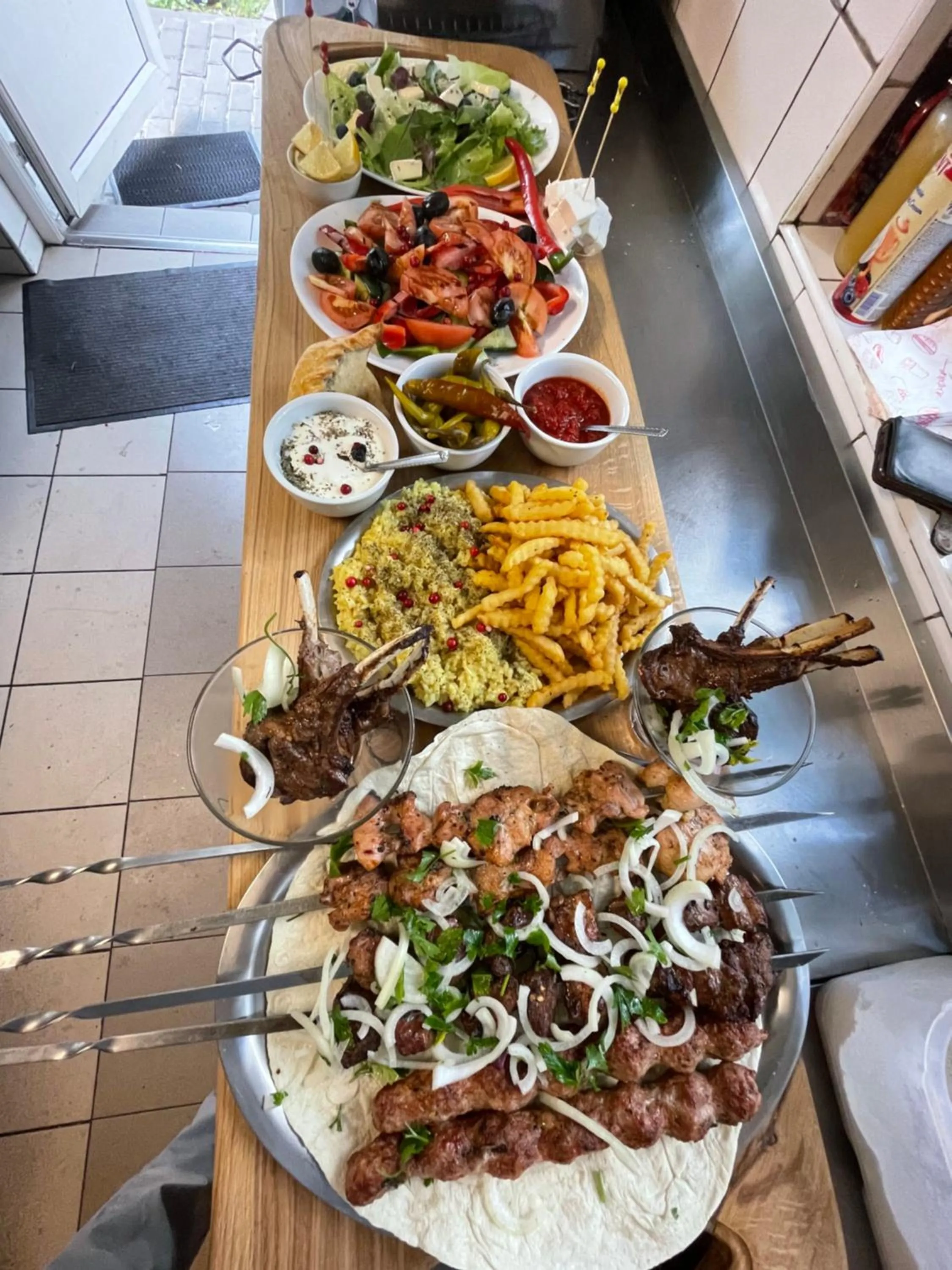 Food in Hotel Jerevan