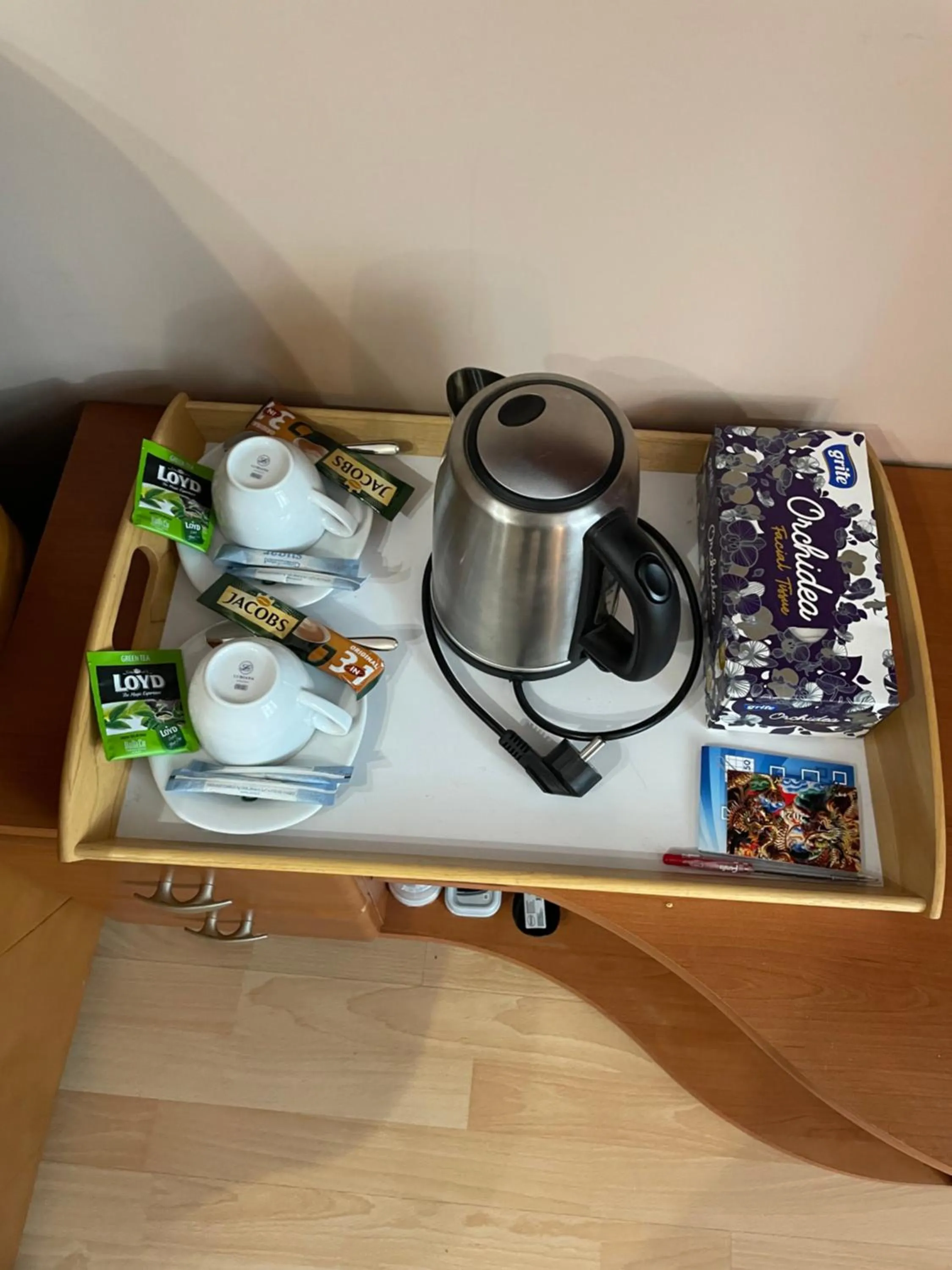 Coffee/tea facilities in Hotel Jerevan