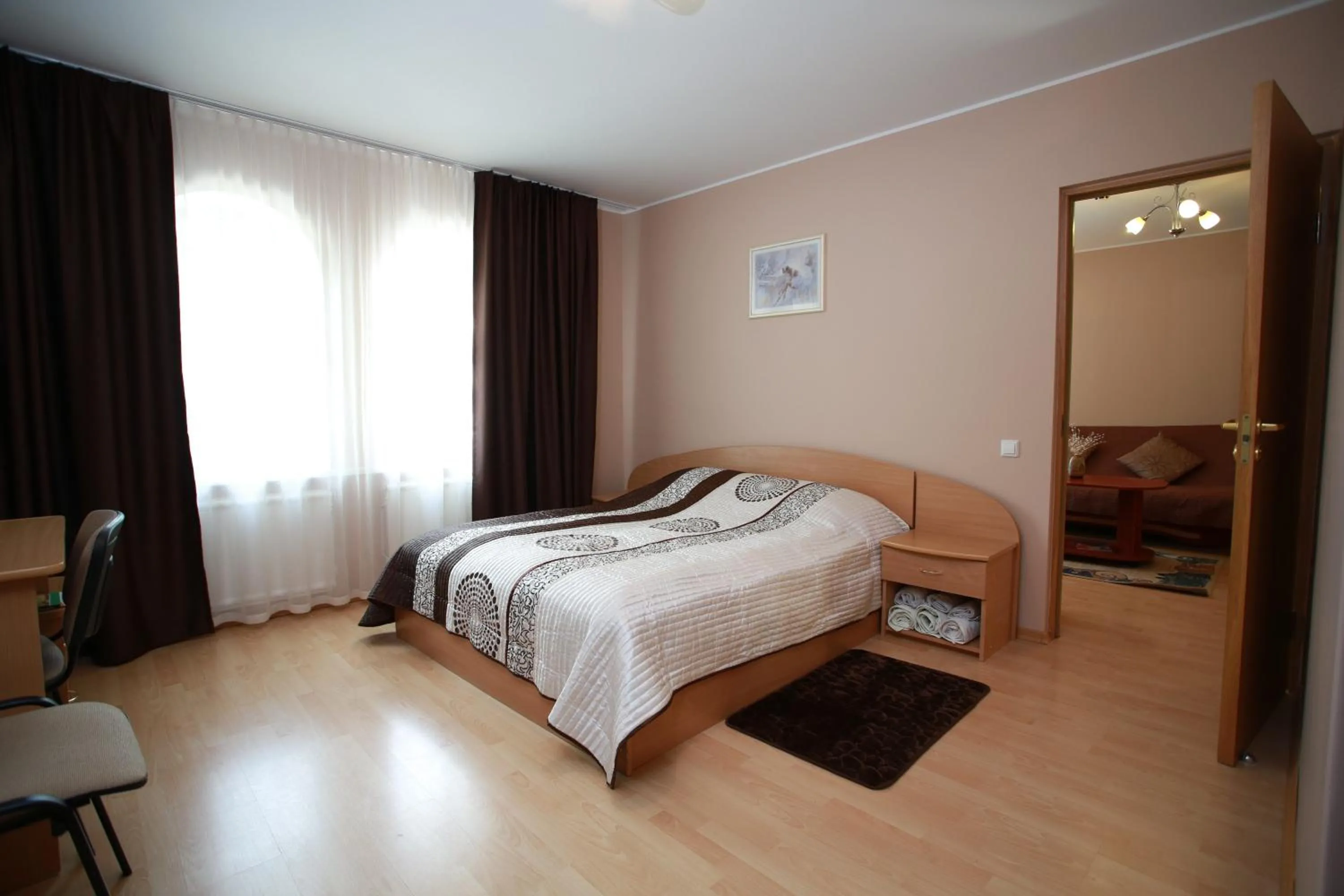 Bed in Hotel Jerevan