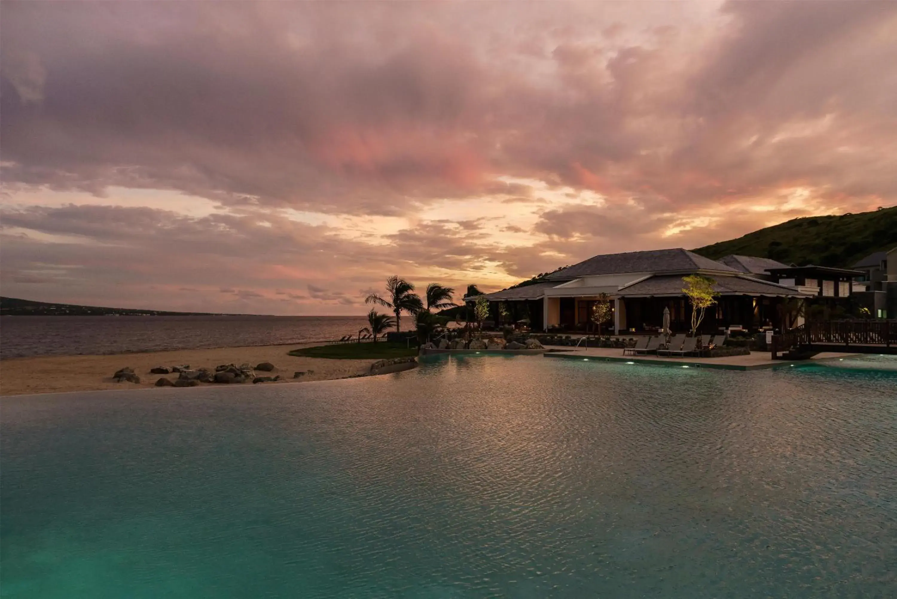 Swimming pool in Park Hyatt St. Kitts Swimming pool in Park Hyatt St. Kitts