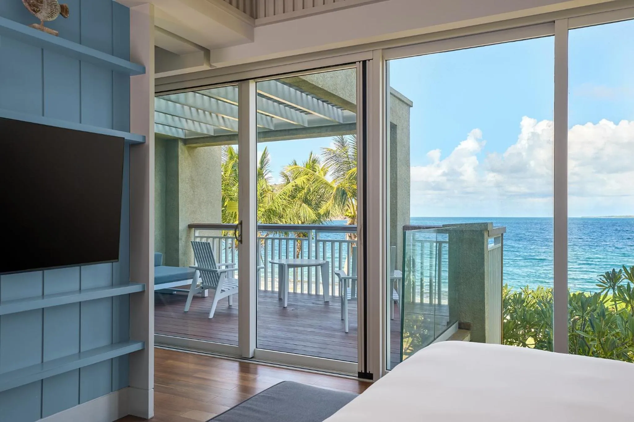 Bed in Park Hyatt St. Kitts