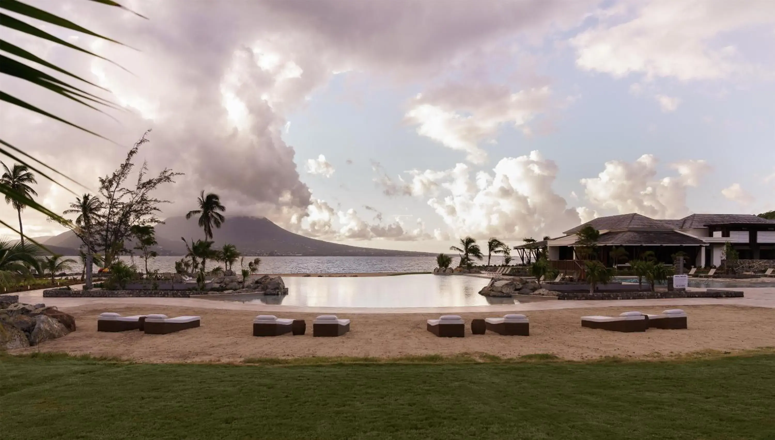 Swimming pool in Park Hyatt St. Kitts Swimming pool in Park Hyatt St. Kitts