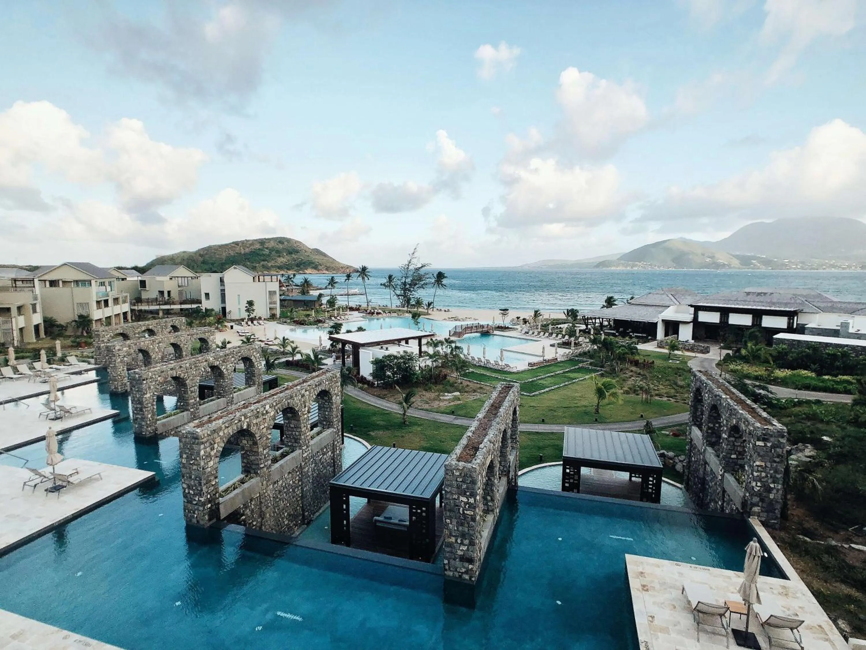 On site in Park Hyatt St. Kitts