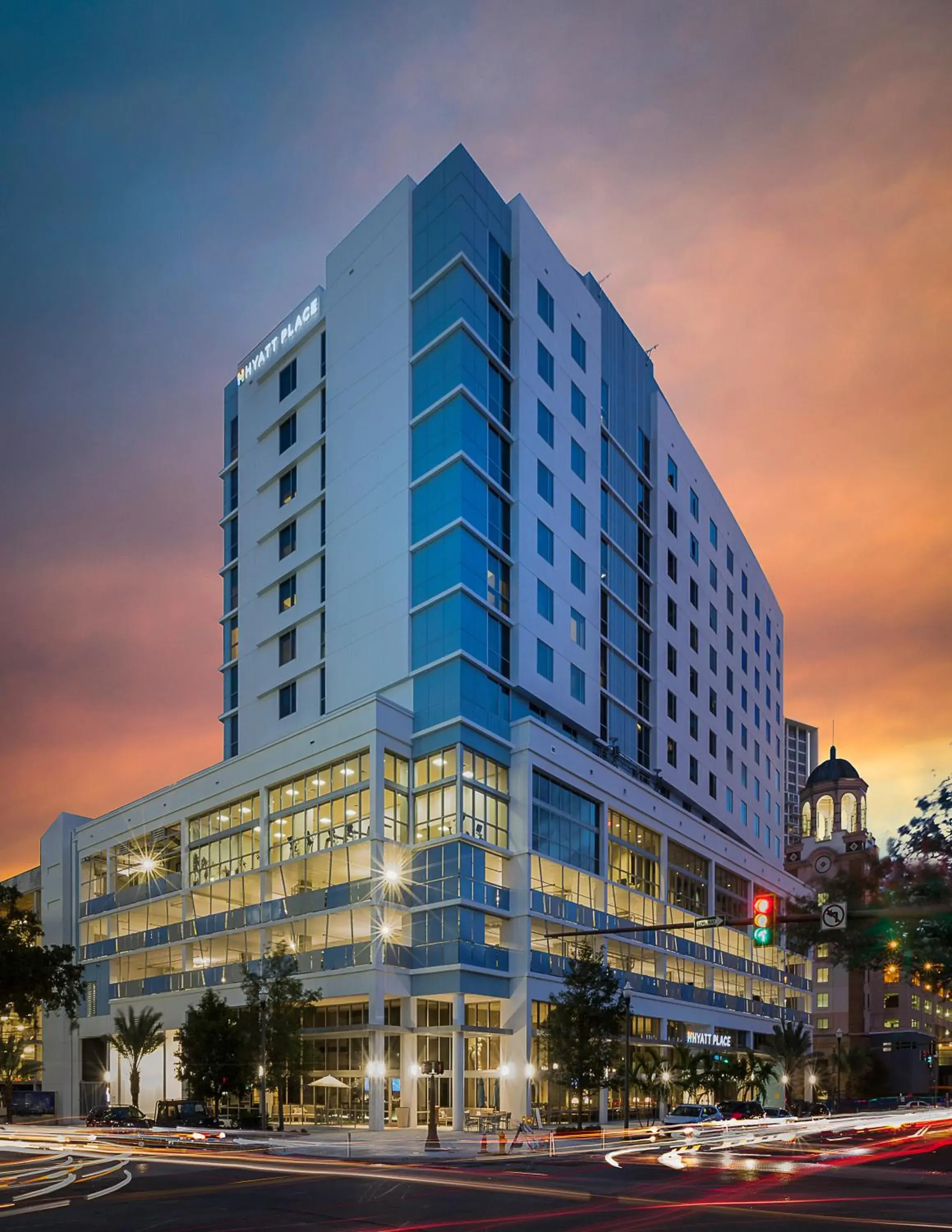 Facade/entrance in Hyatt Place St. Petersburg/Downtown Facade/entrance in Hyatt Place St. Petersburg/Downtown