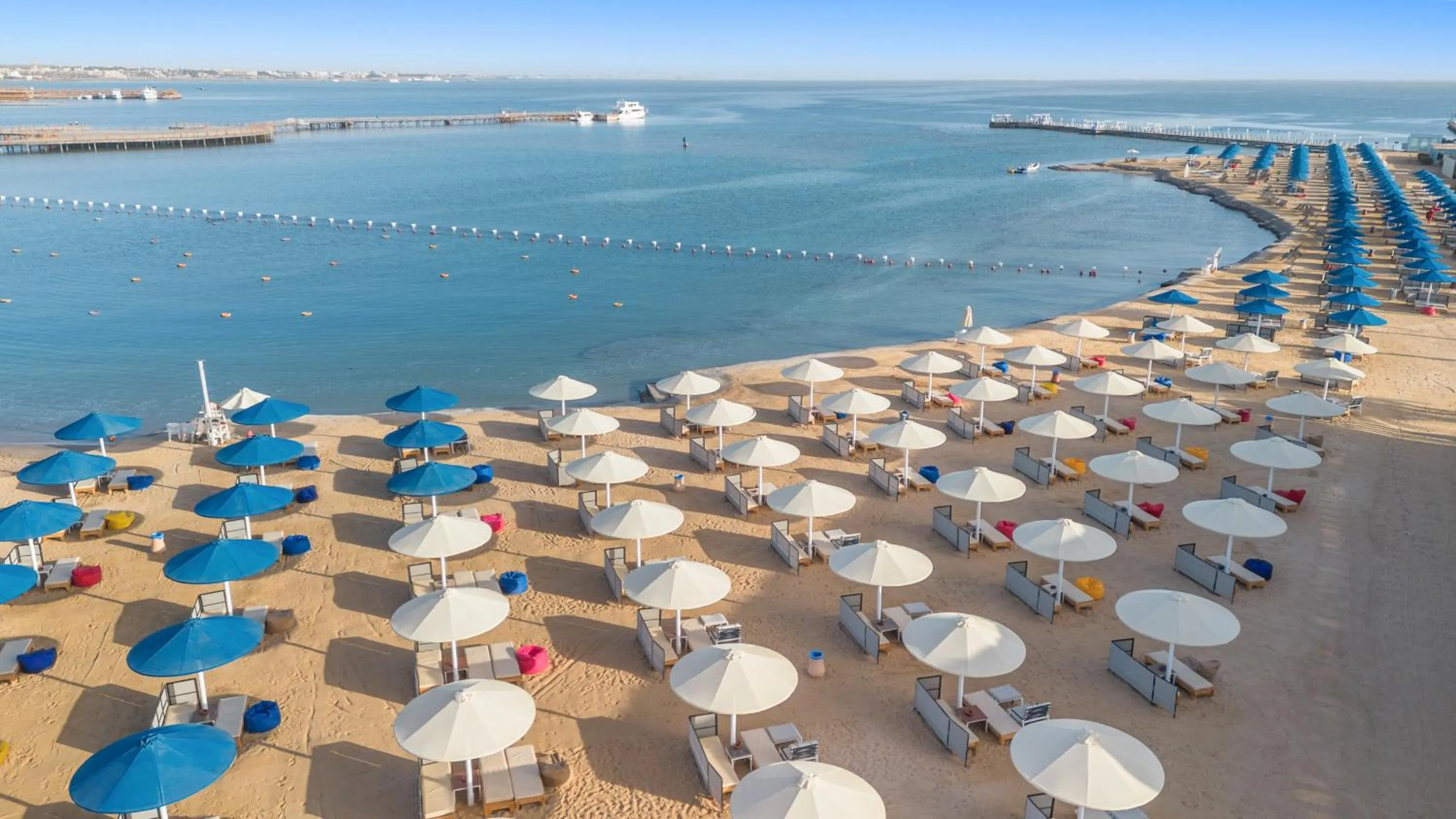 Sea view in Pickalbatros Dana Beach Resort - Aqua Park