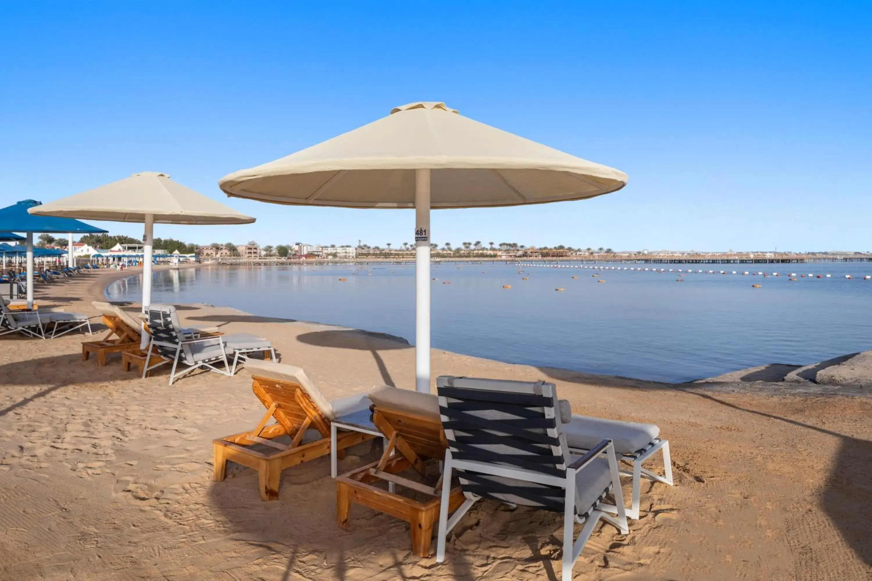 Sea view in Pickalbatros Dana Beach Resort - Aqua Park Sea view in Pickalbatros Dana Beach Resort - Aqua Park