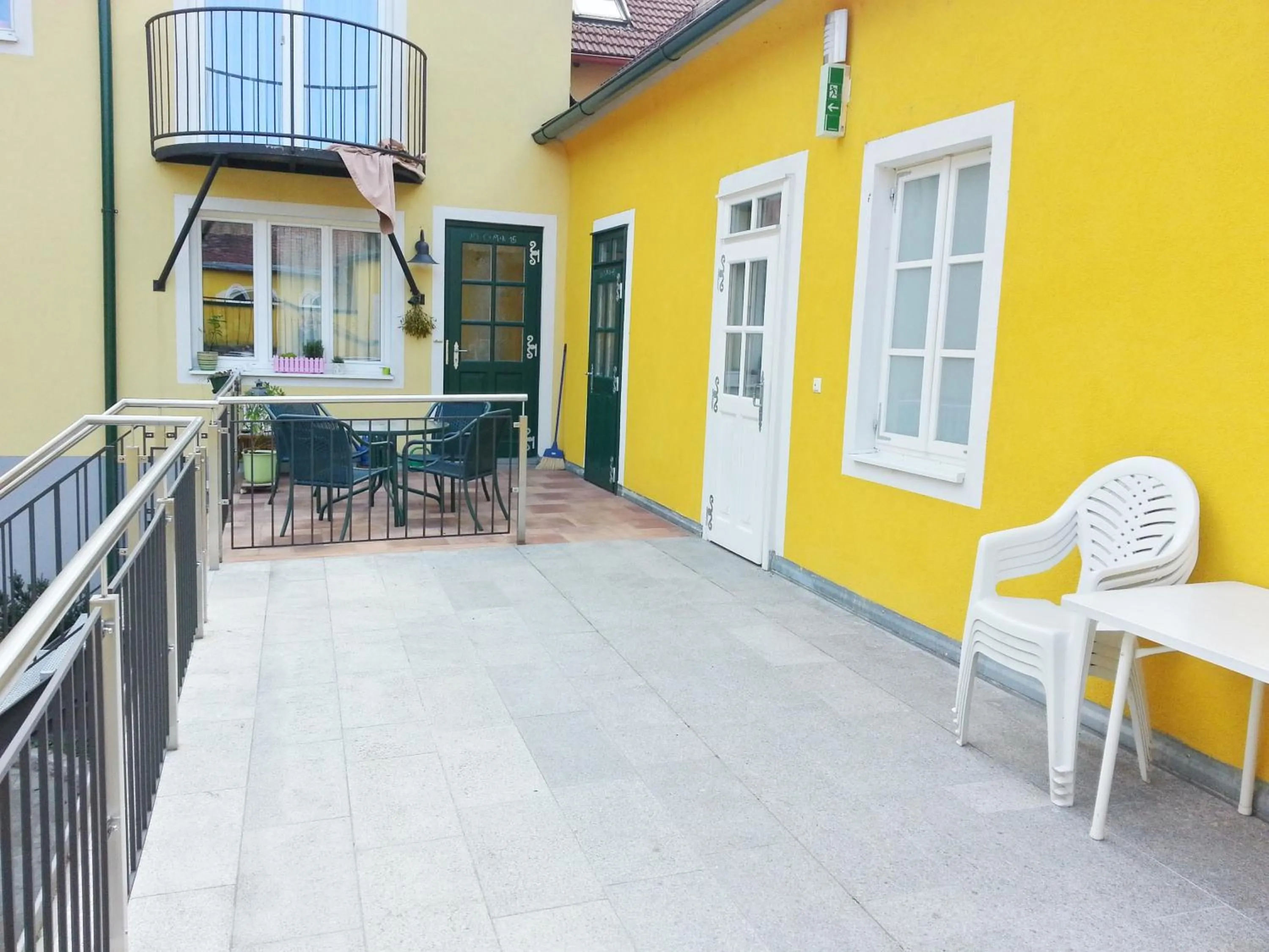 Balcony/Terrace in Pension Weisses Lamm