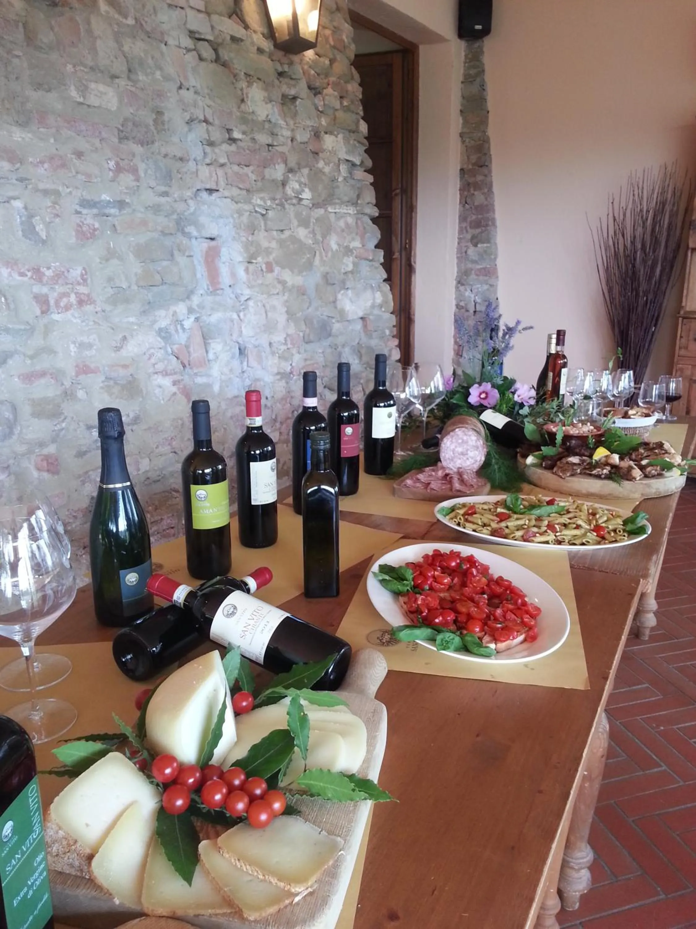 Restaurant/places to eat in Tenuta San Vito In Fior Di Selva