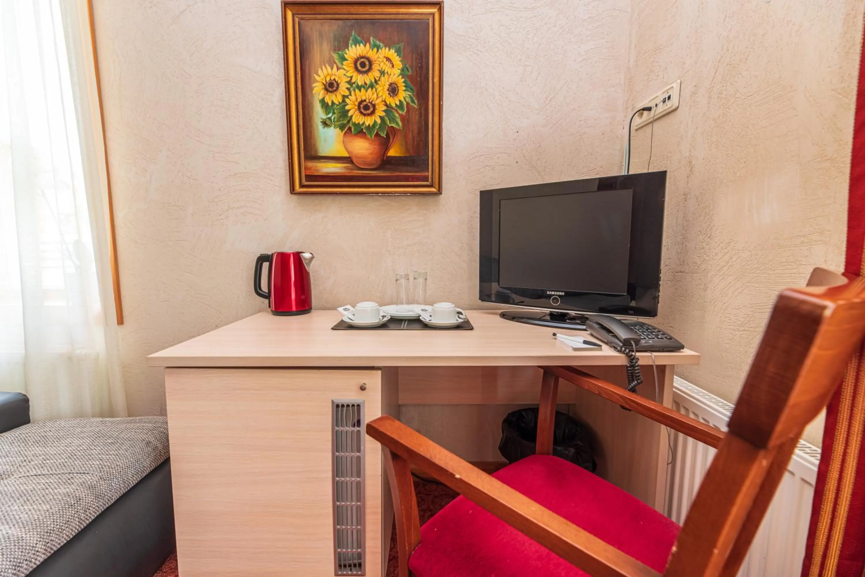 Communal lounge/ TV room in Pajūrio Sodyba