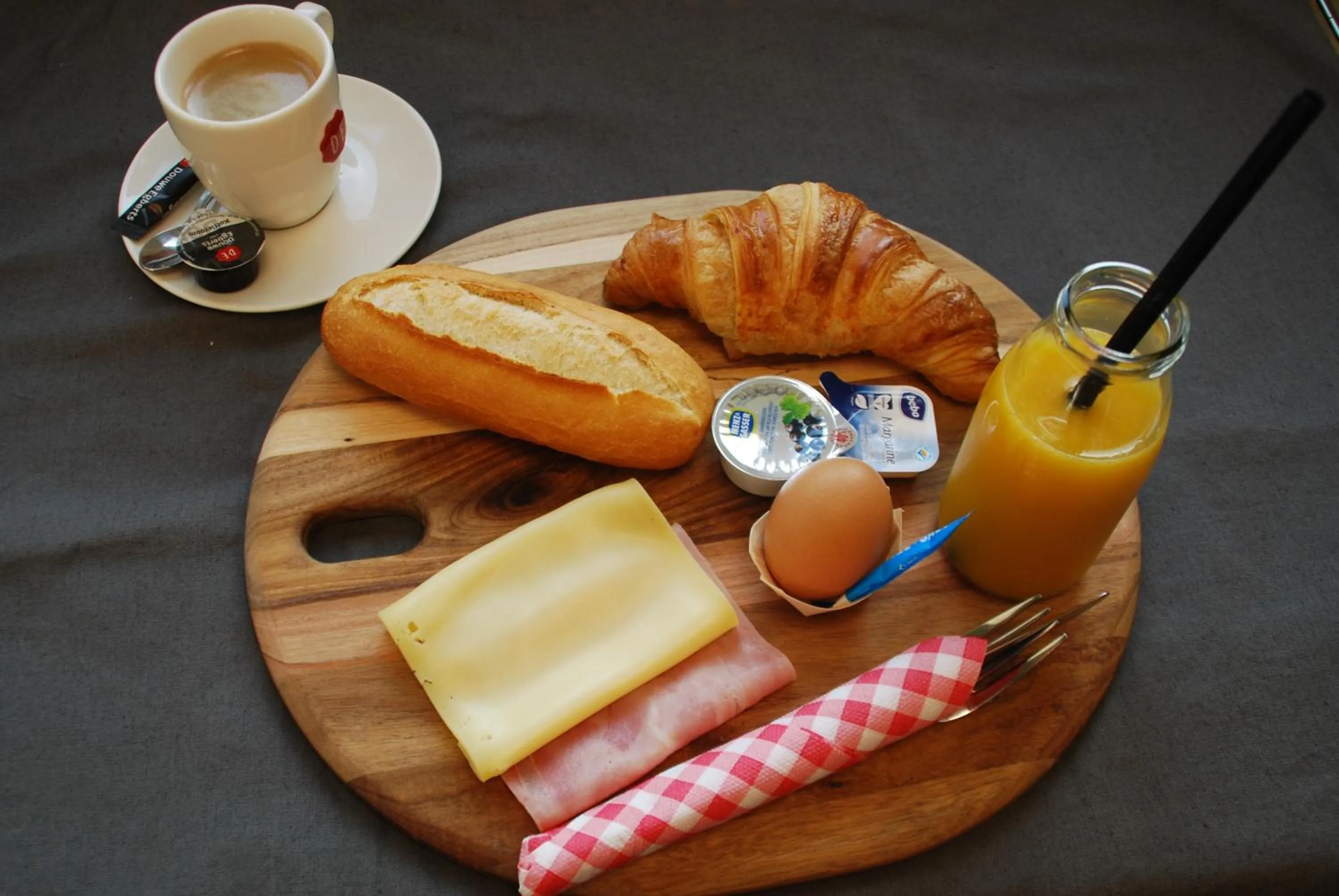 Food close-up in Hotel Chalets Middelburg
