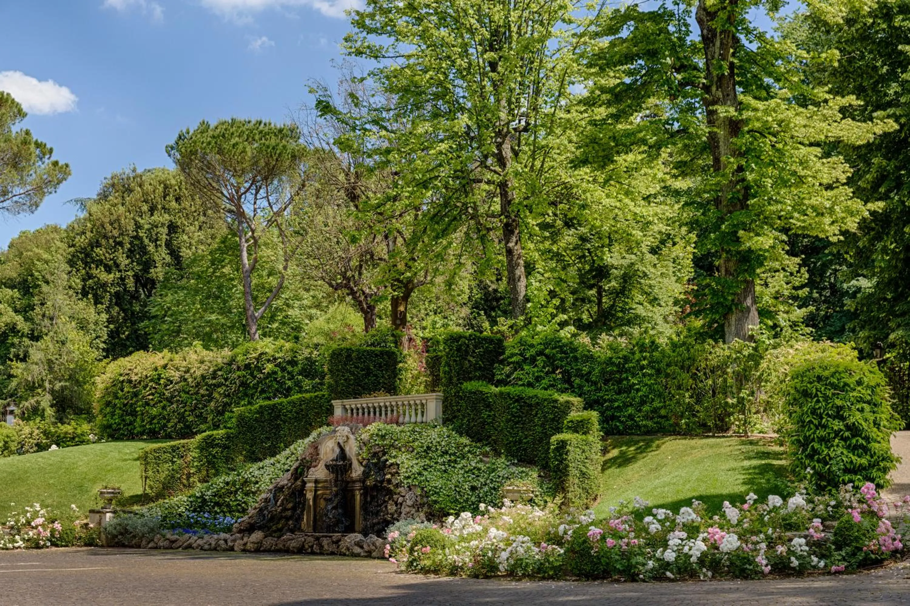 Garden in Villa Cora