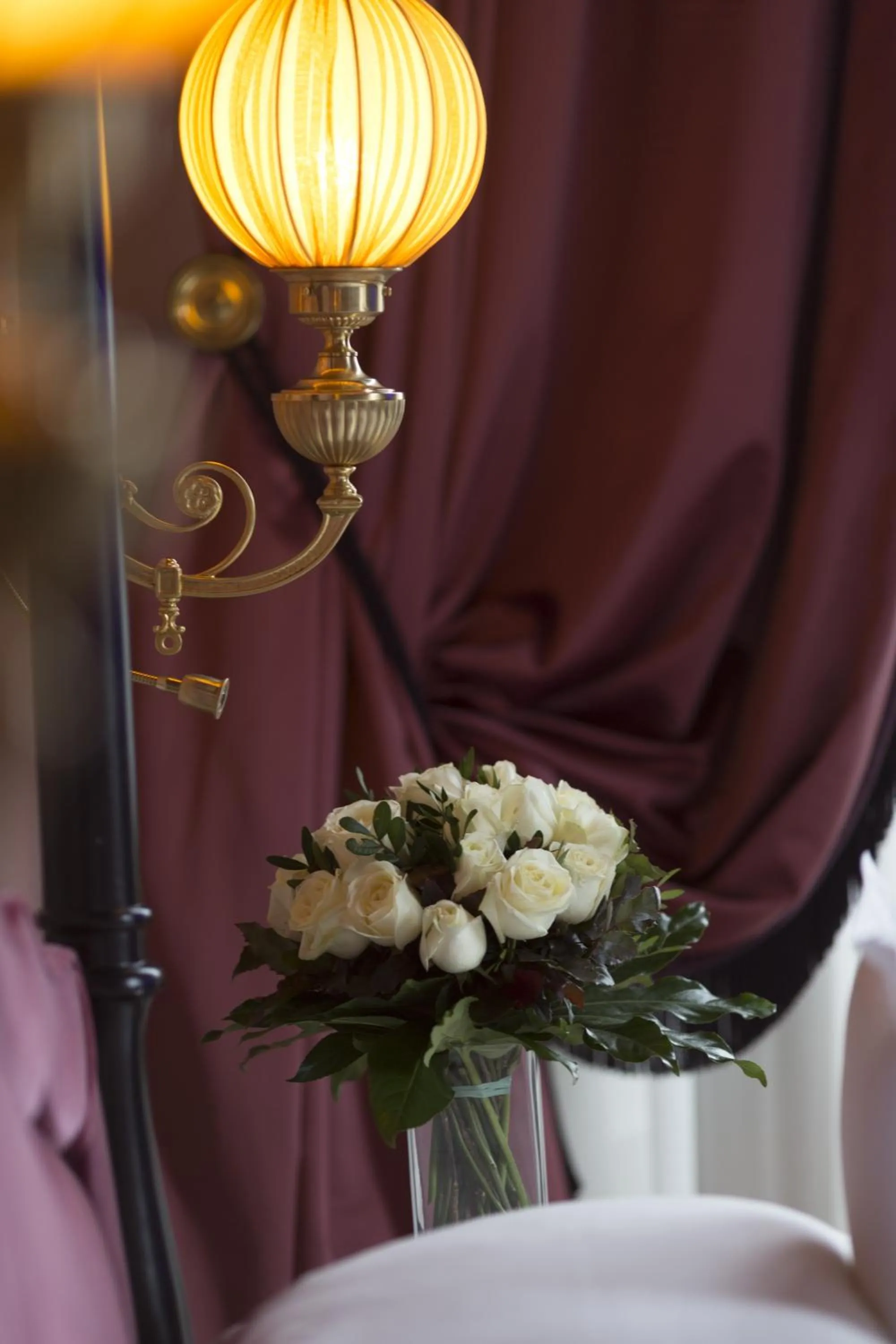 Decorative detail in Villa Cora