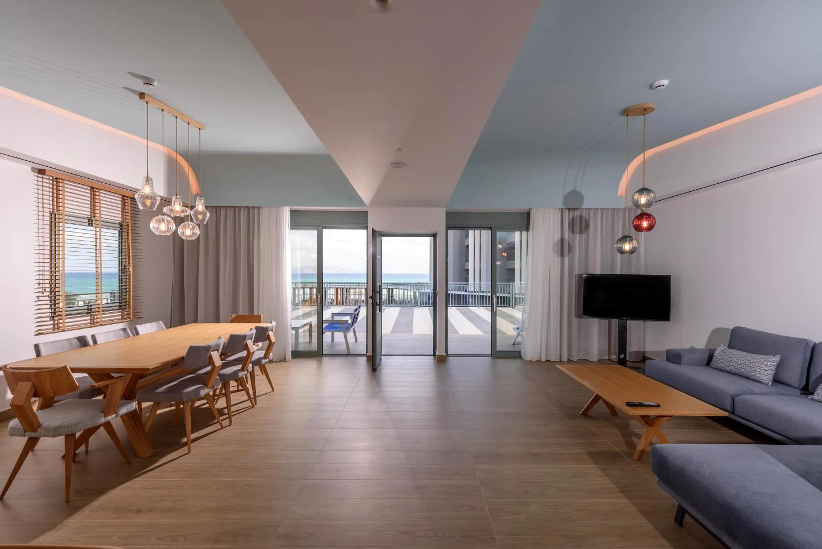 Seating area in Arina Beach Resort