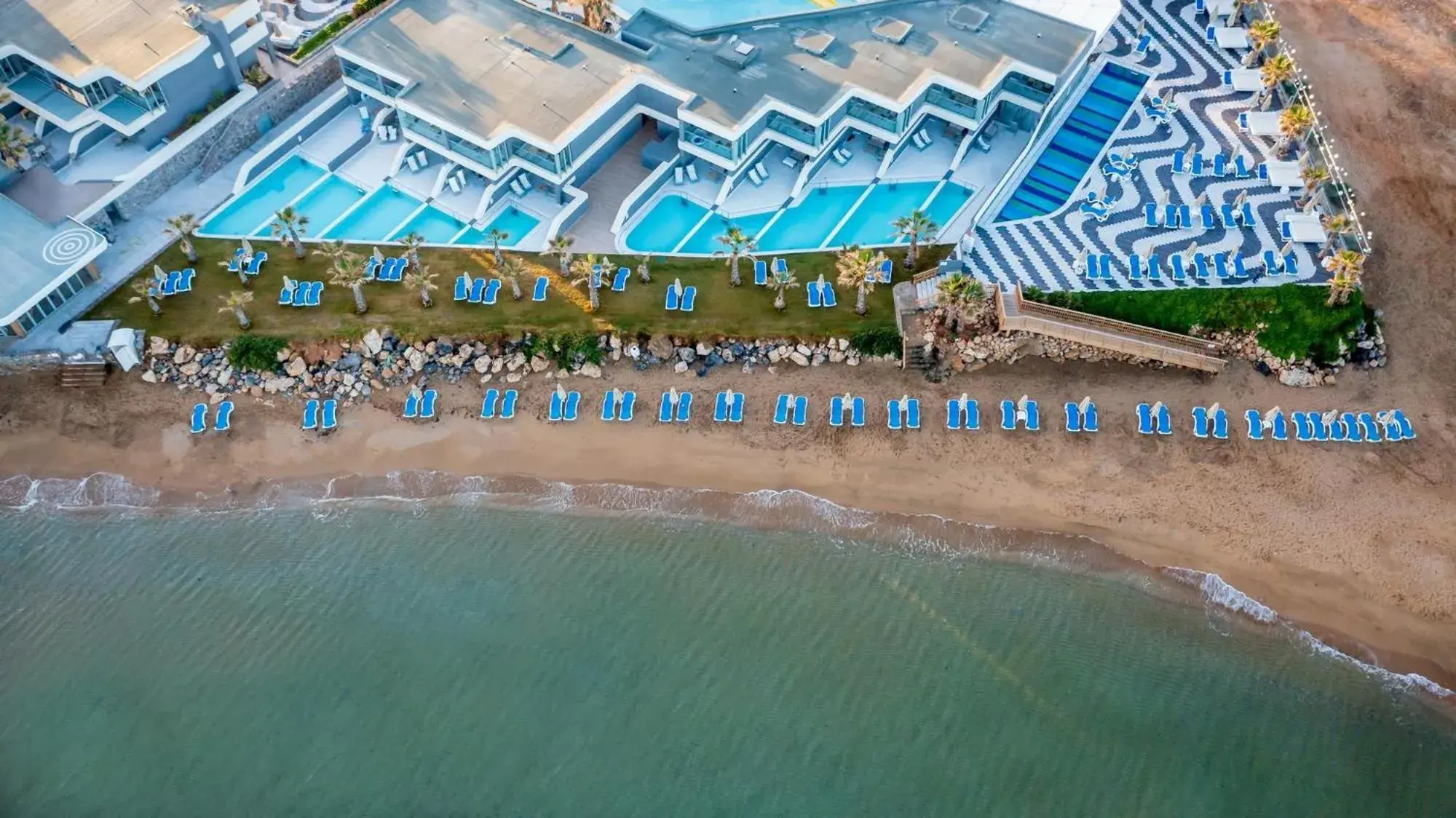 Bird's eye view in Arina Beach Resort Bird's eye view in Arina Beach Resort