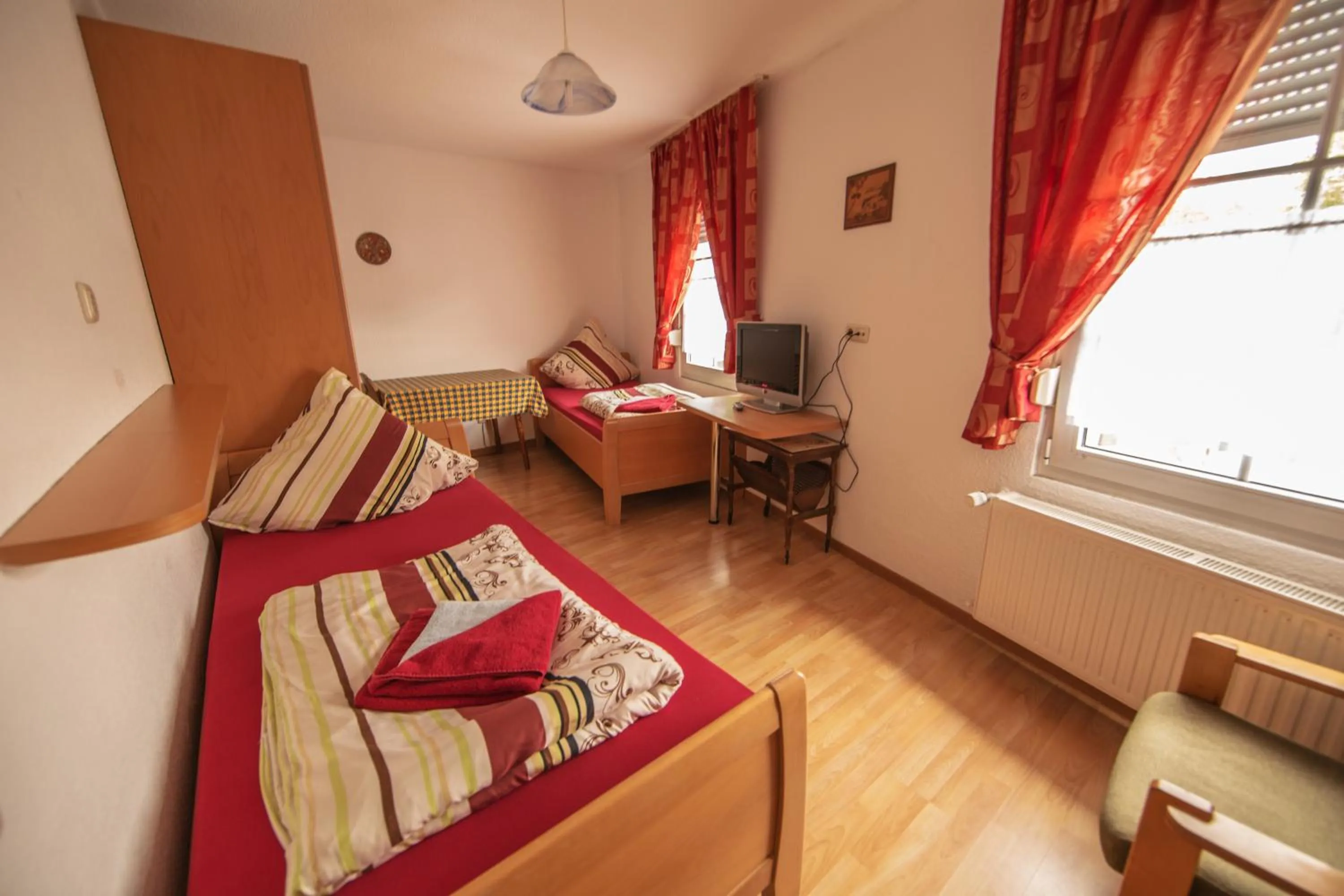 Photo of the whole room, Bed in Hotel Burghof
