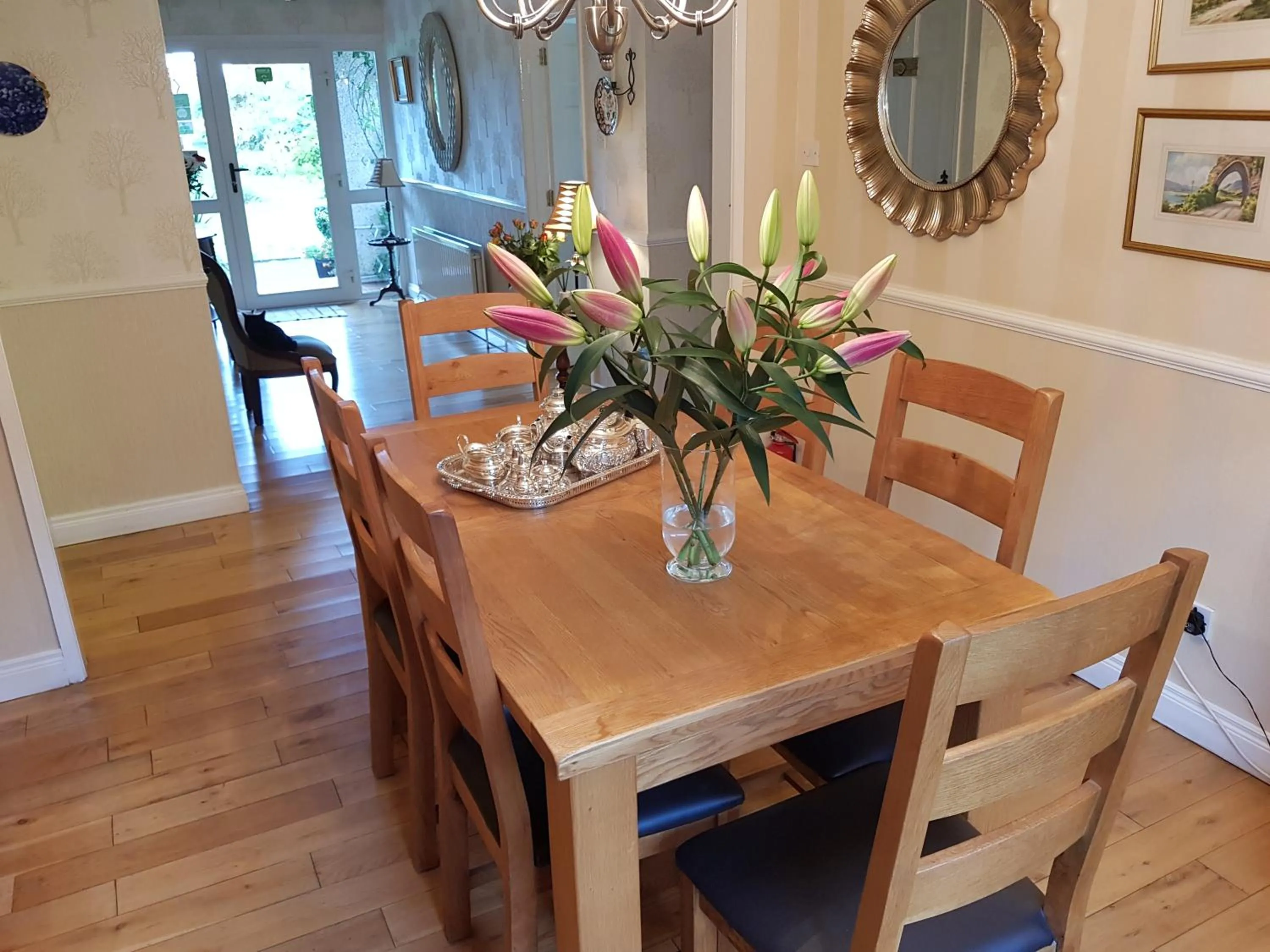 Dining area in Meadow View B&B